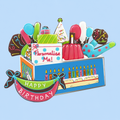 Birthday Surprises Biscuit Tin