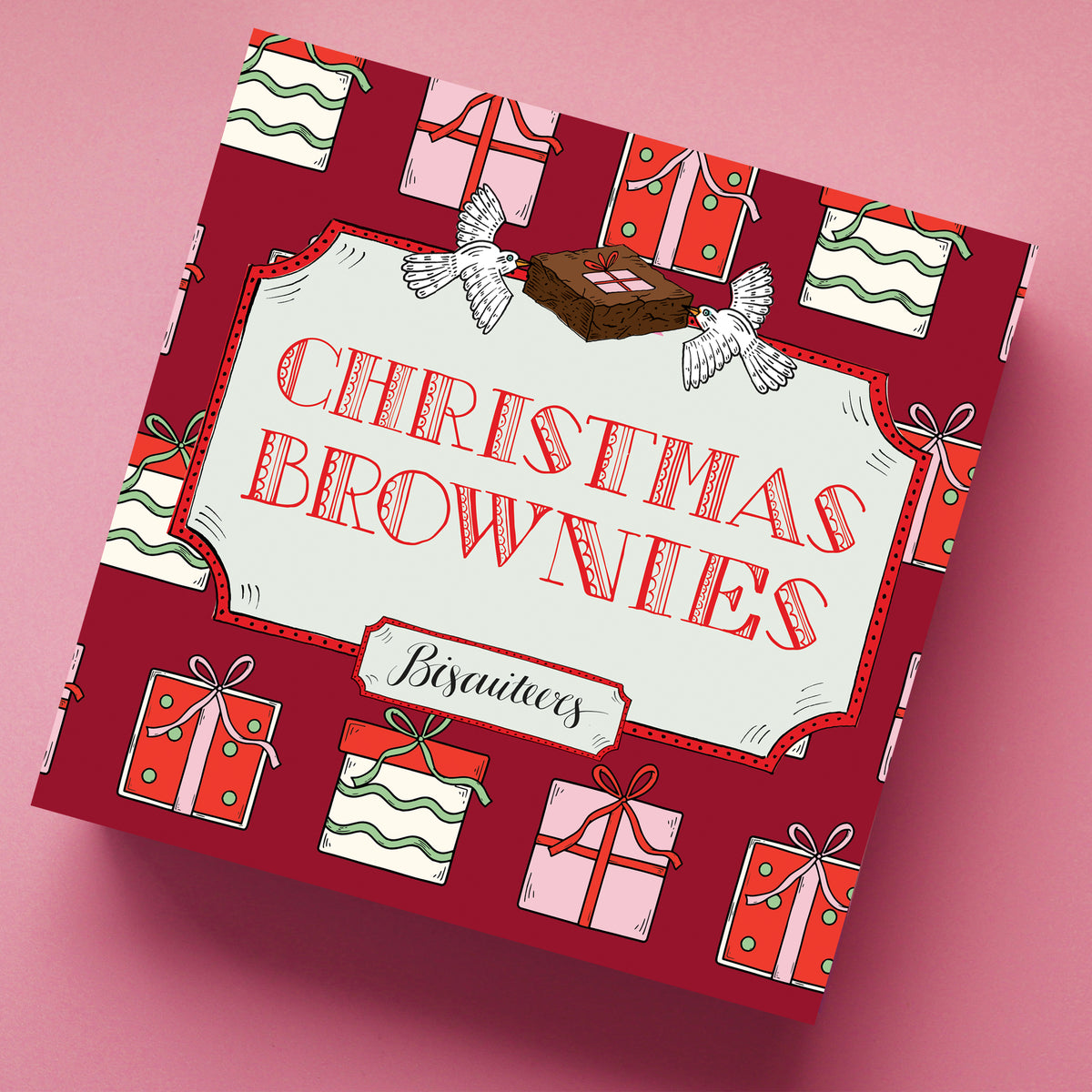 Joy Christmas Brownies