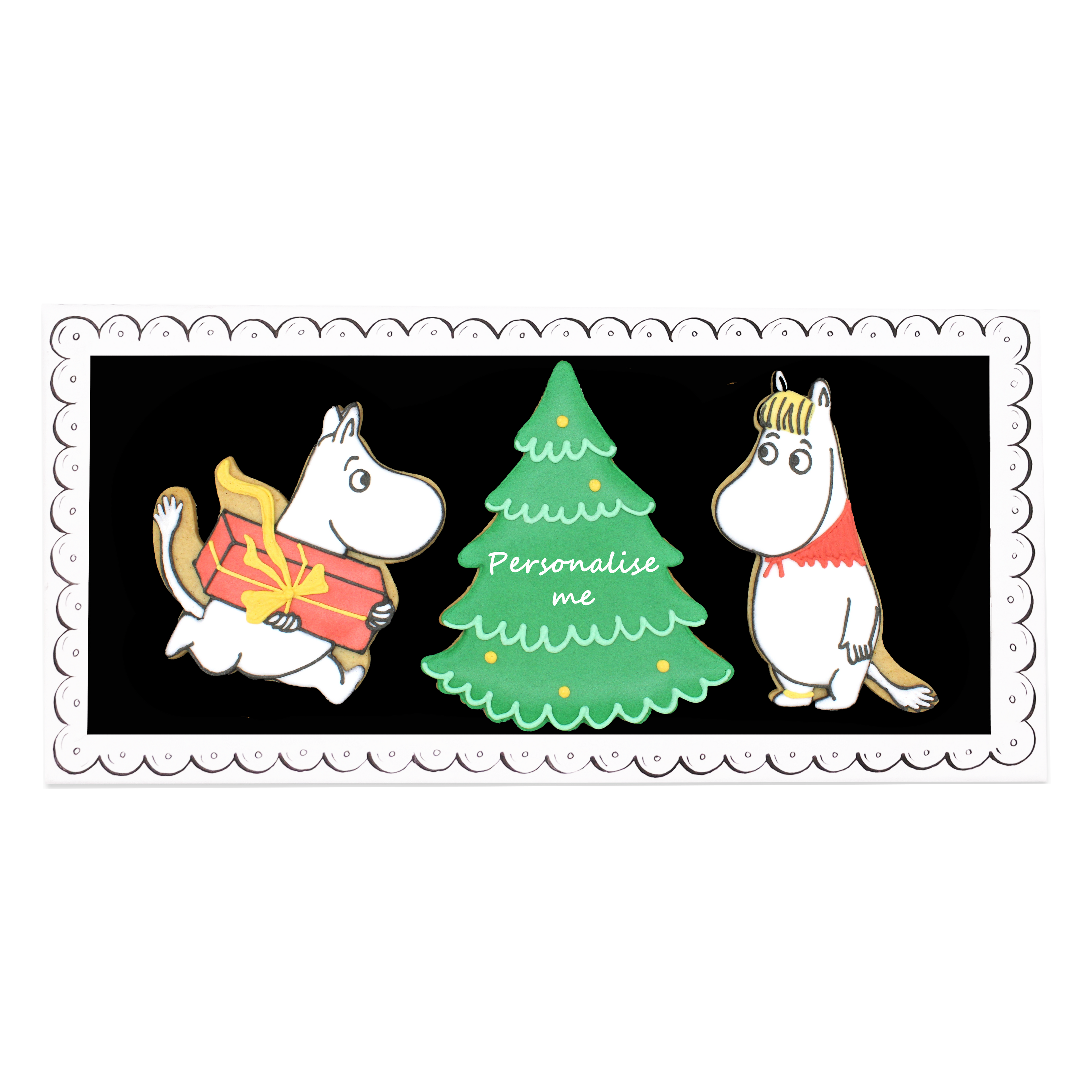 Moomins at Christmas Letterbox Biscuits