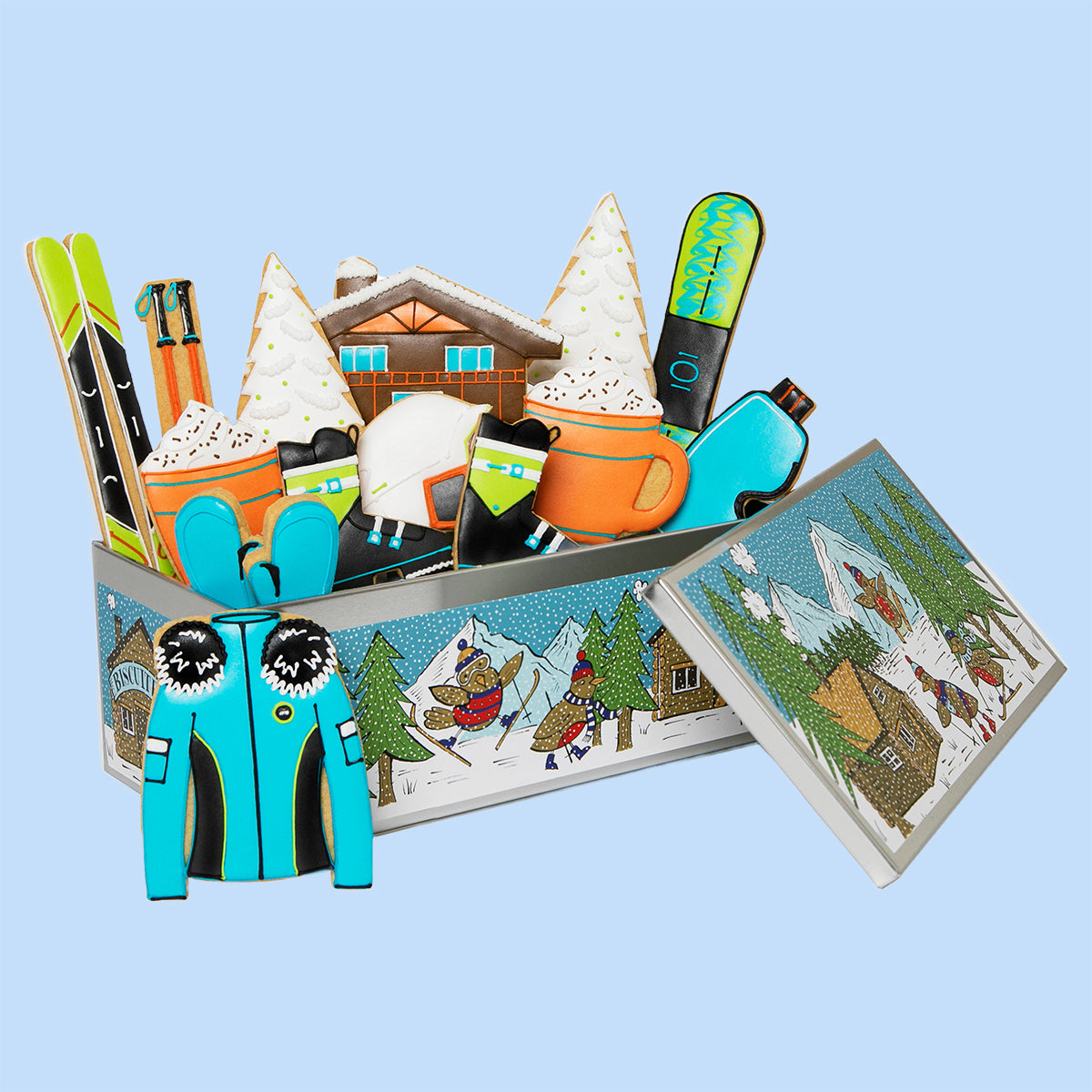 Apres Ski Luxe Biscuit Tin