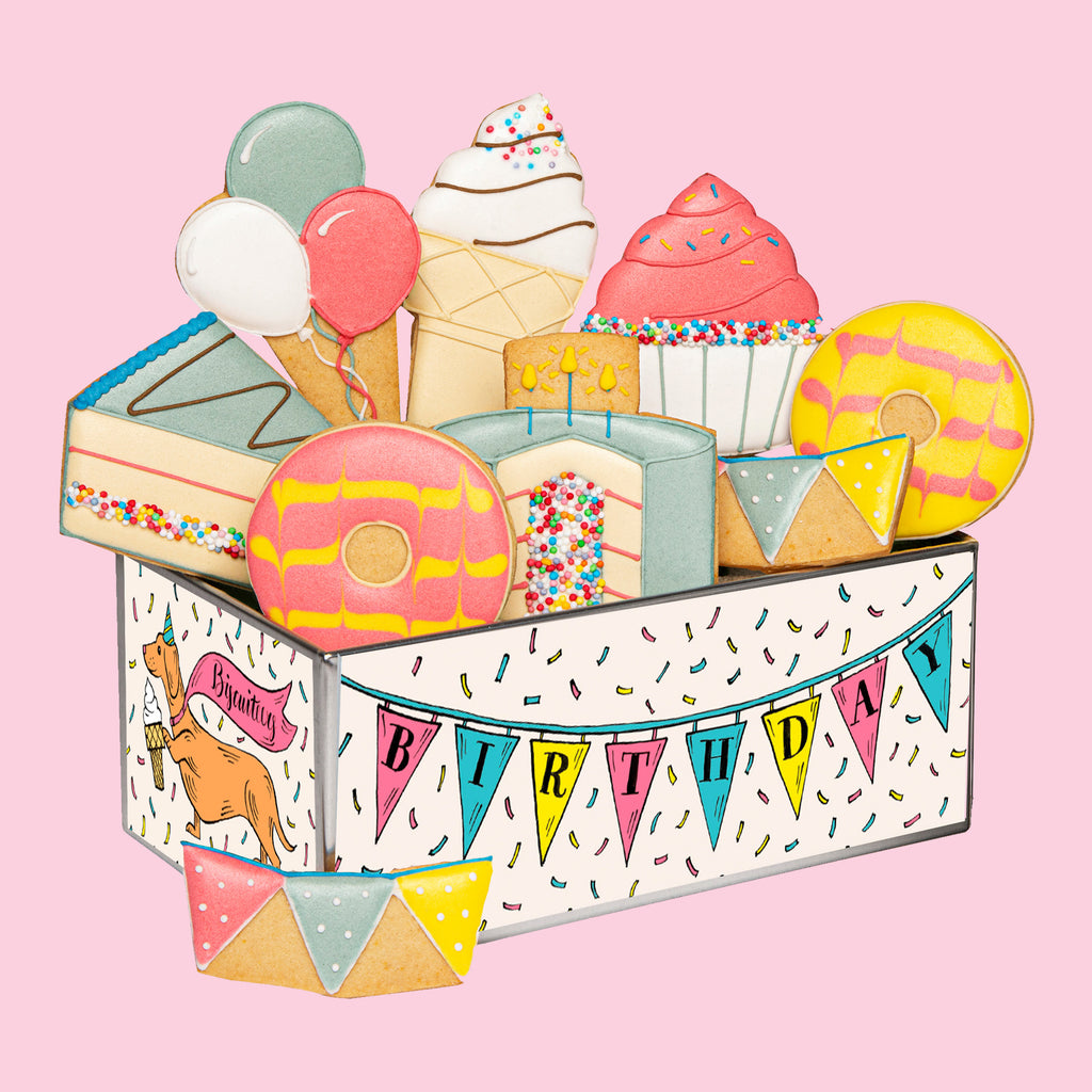 Birthday Treats Biscuit Tin