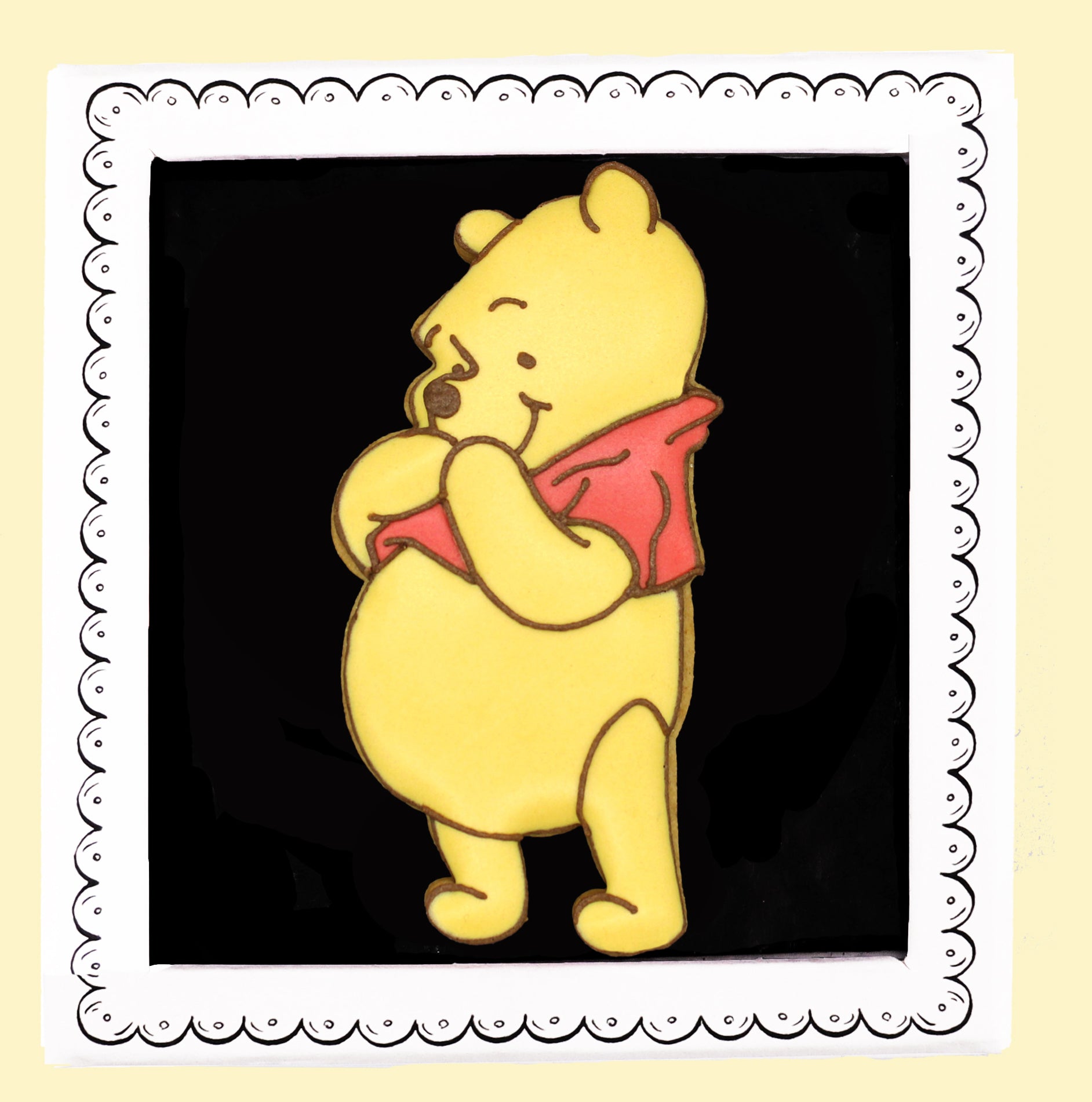 Disney Winnie the Pooh Letterbox Biscuit - Biscuiteers
