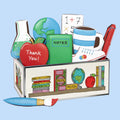 Thank You Teacher Biscuit Tin - Biscuiteers