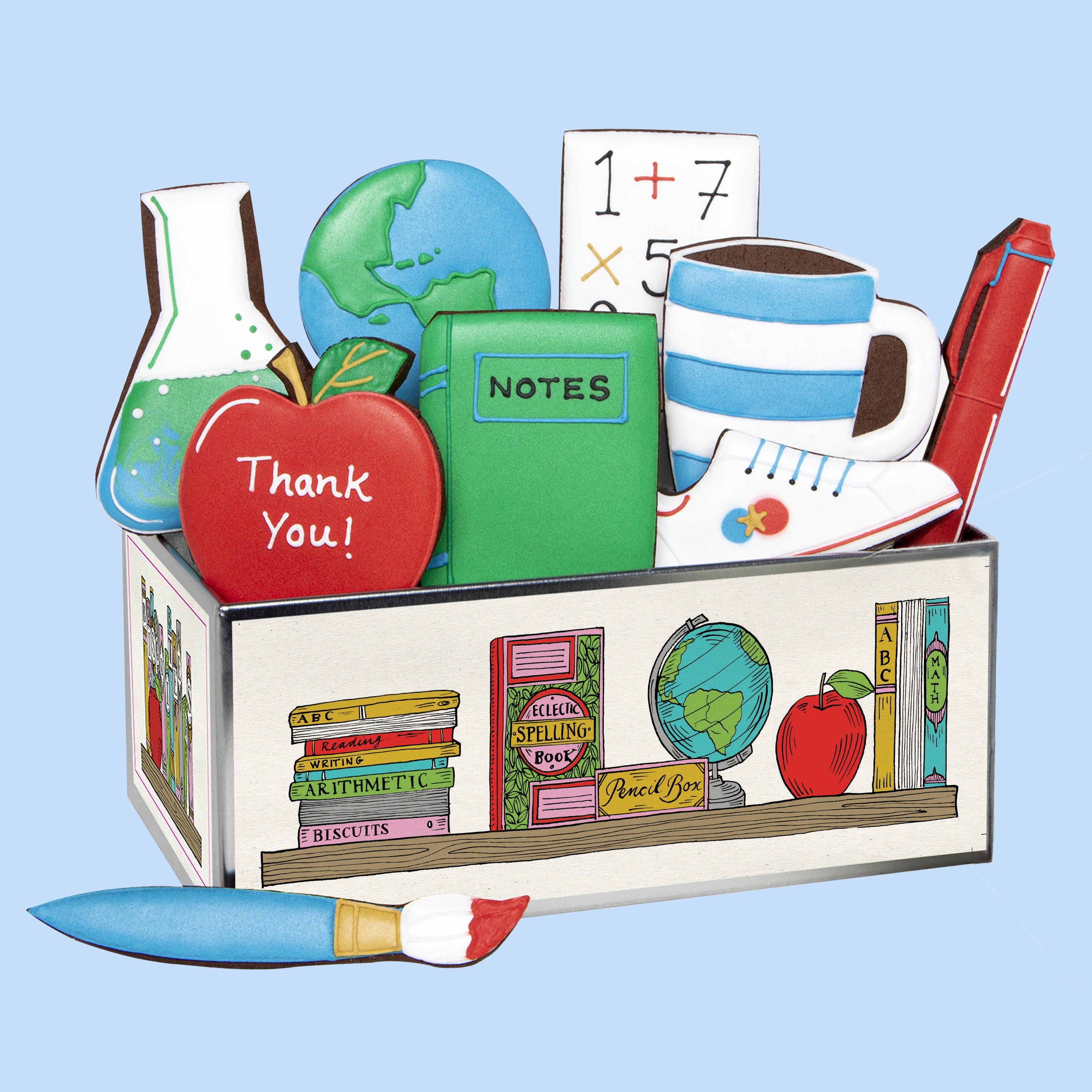 Teacher Biscuit Tin
