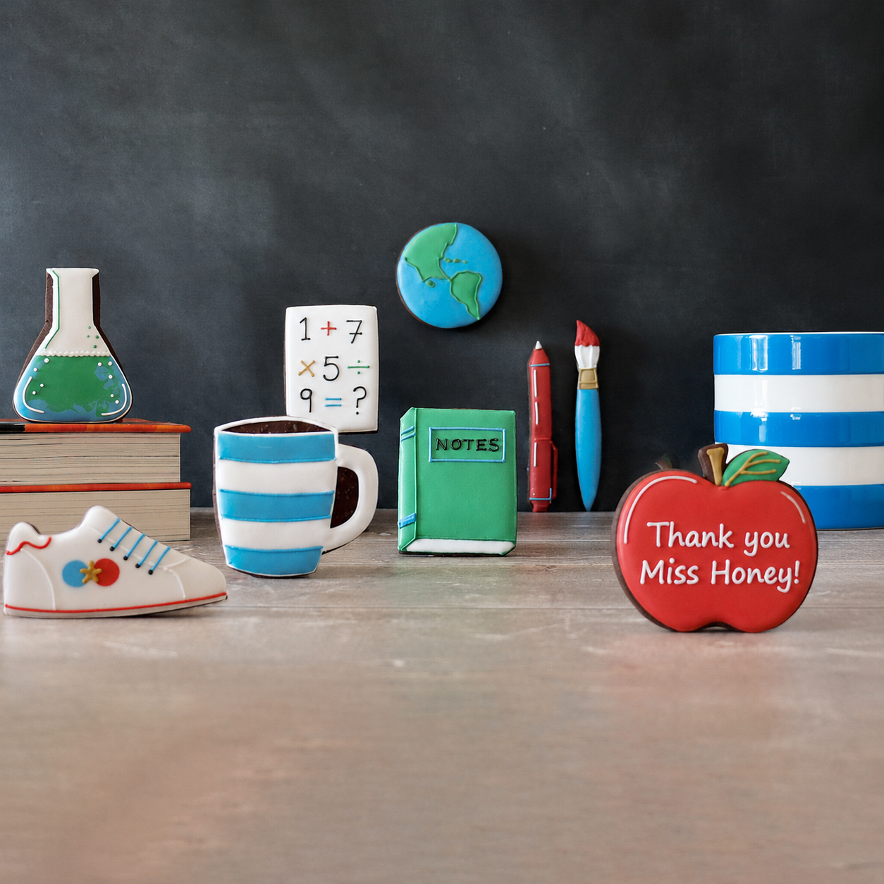 Thank You Teacher Biscuit Tin