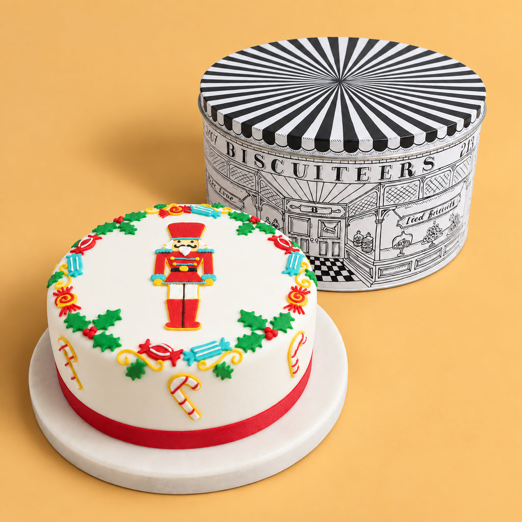 Christmas Cake & Tin Gift Box