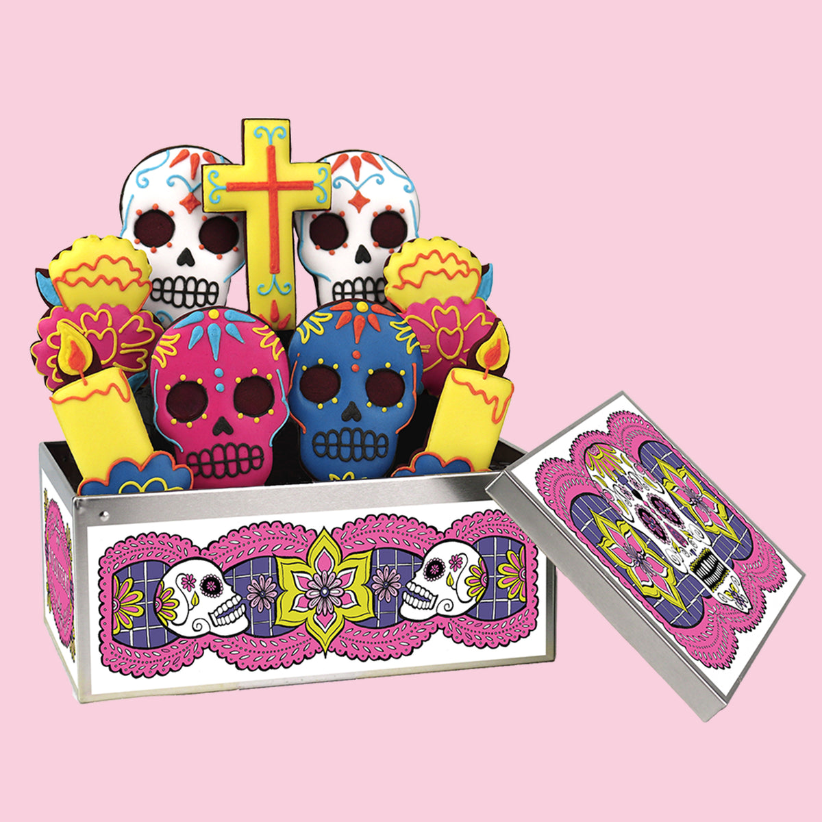 Day Of The Dead Biscuit Tin