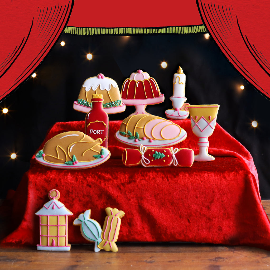 A Christmas Carol at the Old Vic Biscuit Tin