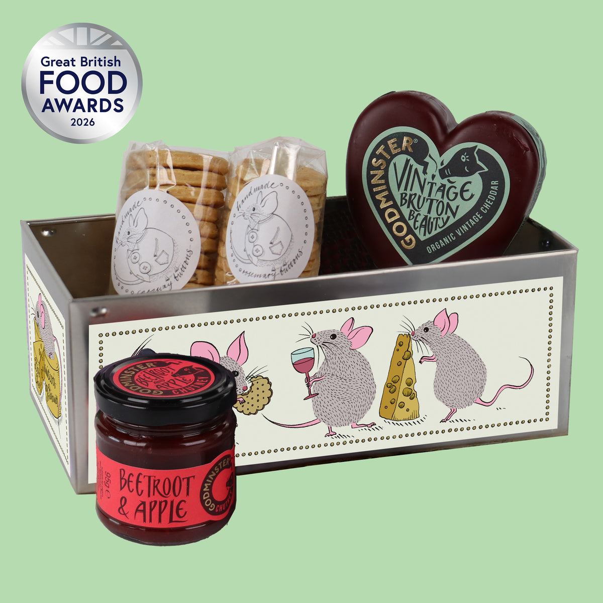 Say Cheese! Biscuit Tin