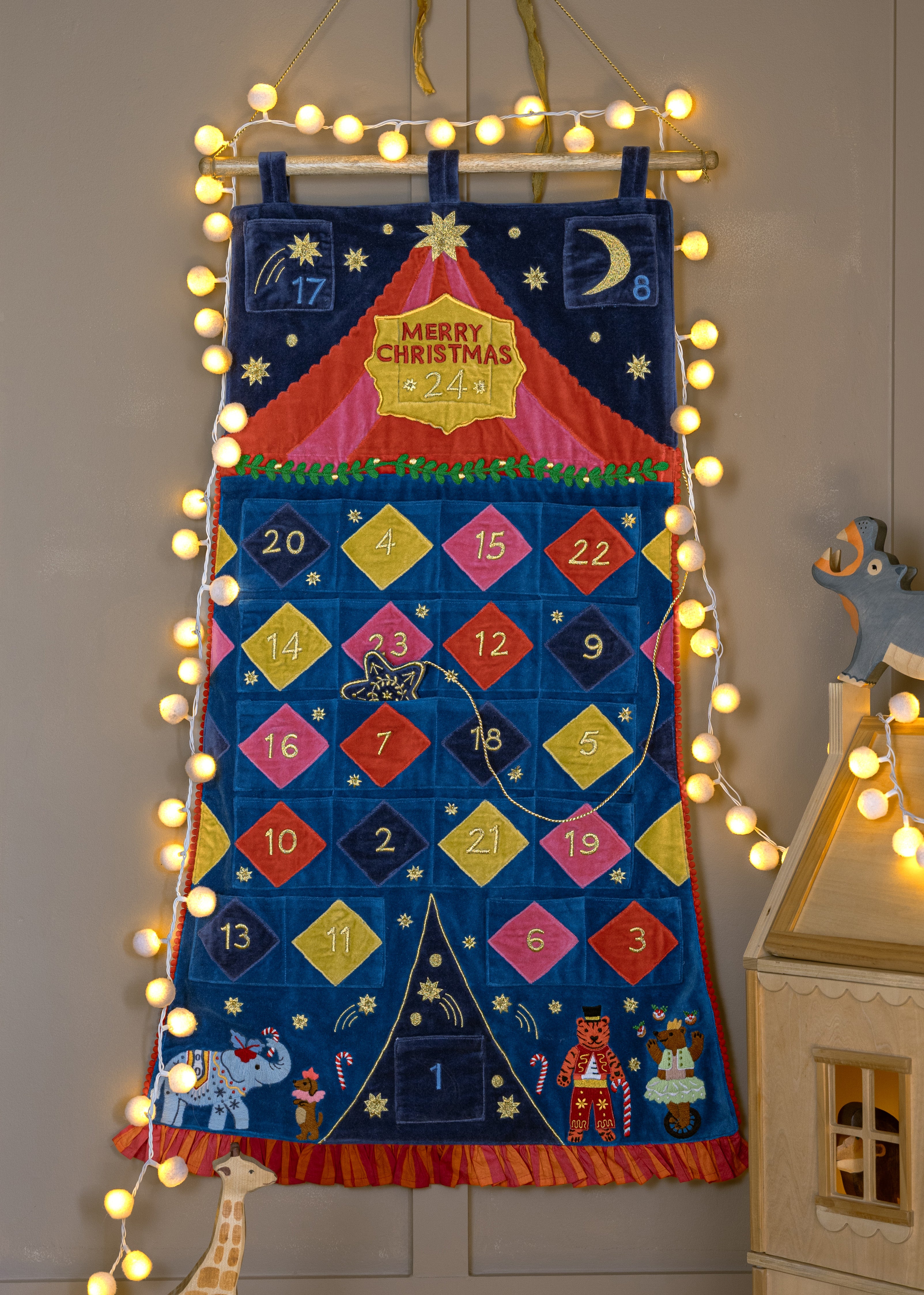 Limited Edition Biscuiteers Advent Calendar By Graham and Green