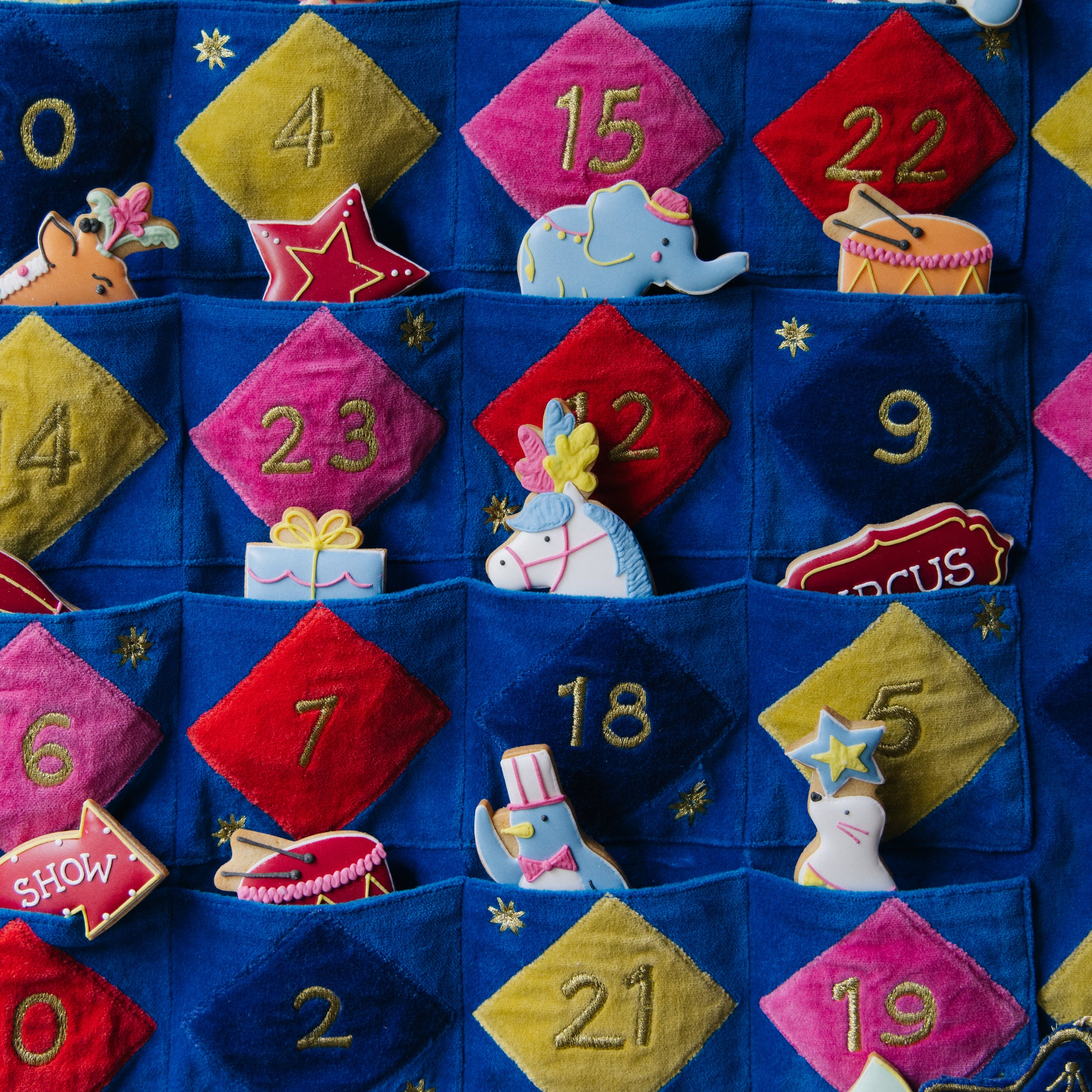 Limited Edition Biscuiteers Advent Calendar By Graham and Green