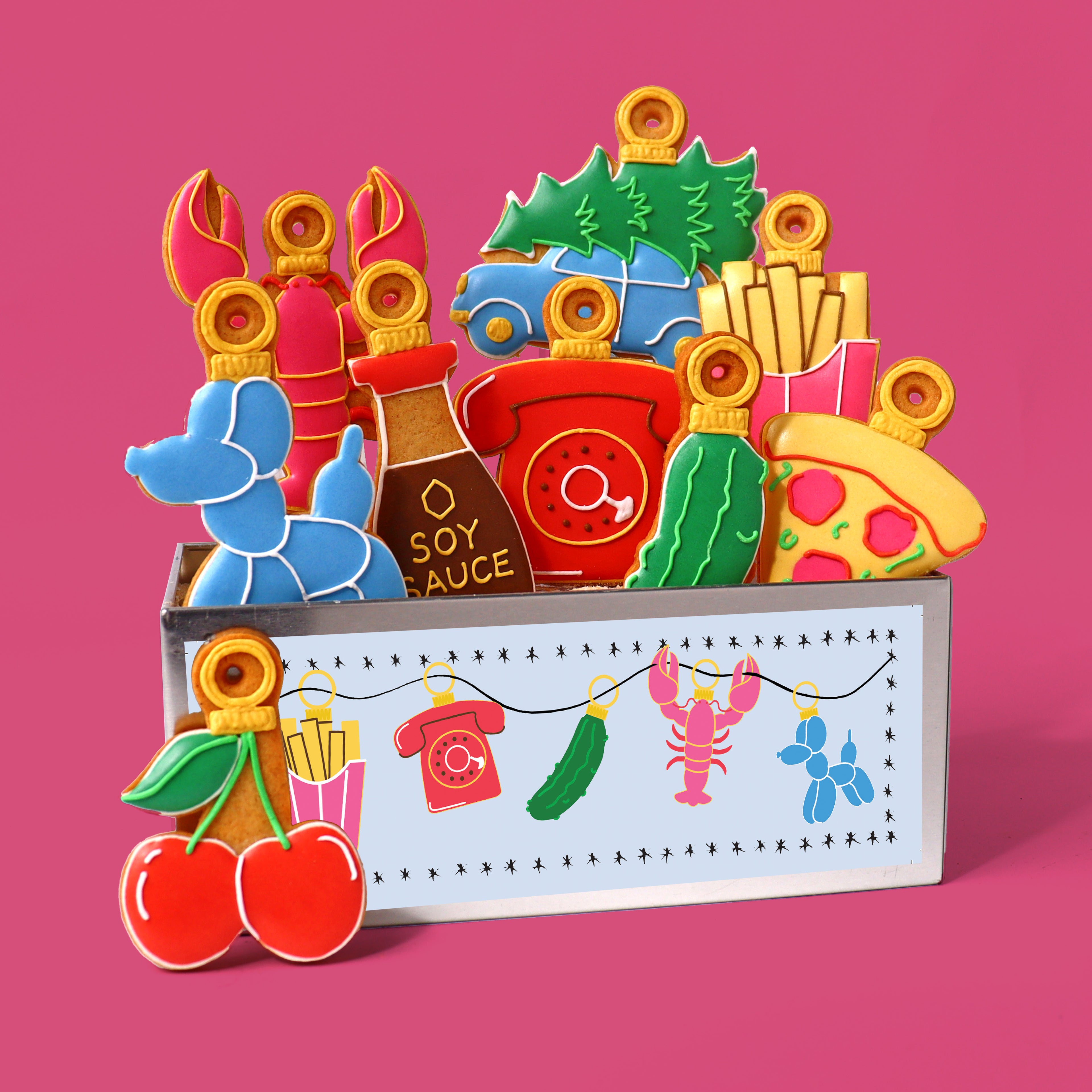Kitsch Decorations Biscuit Tin