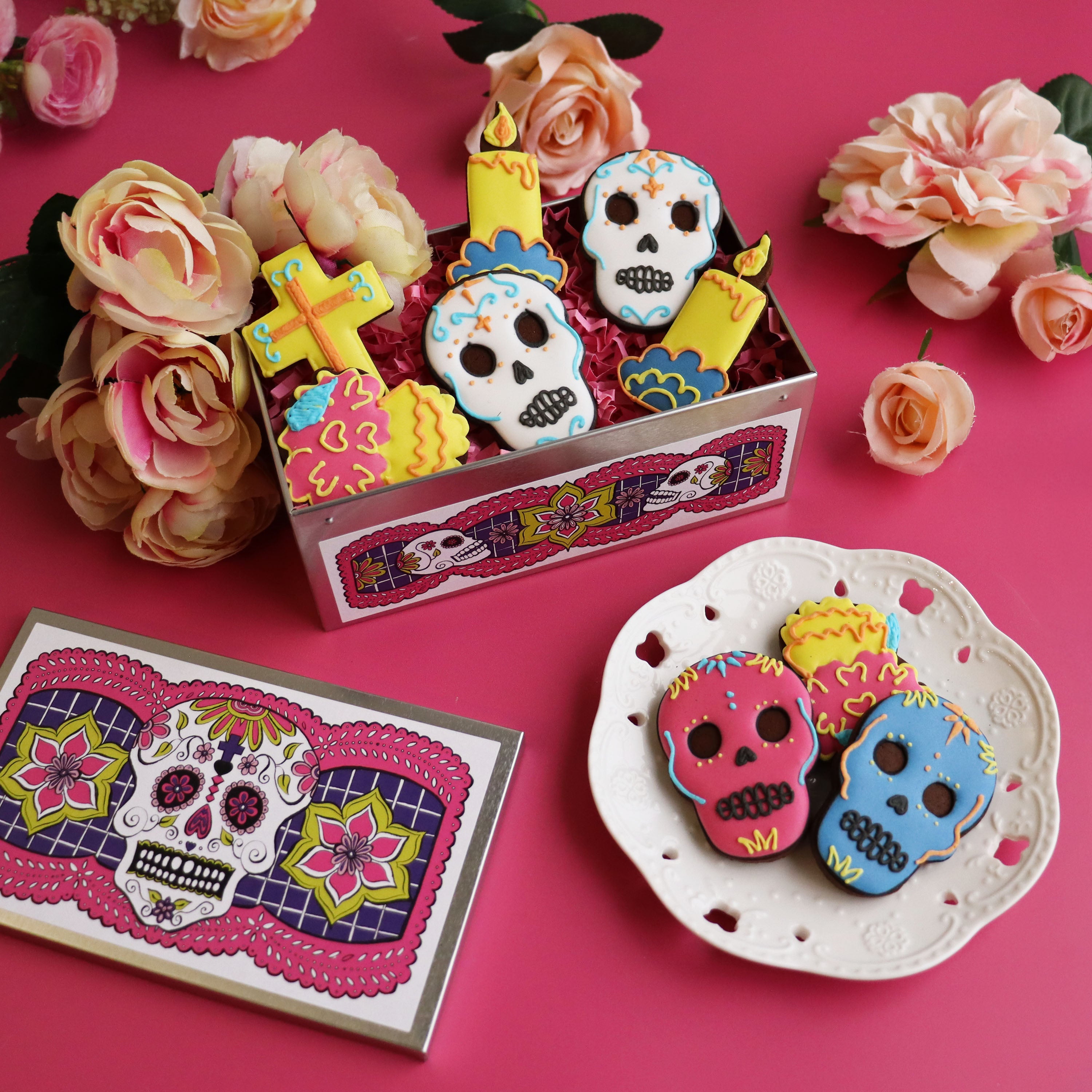 Day Of The Dead Biscuit Tin