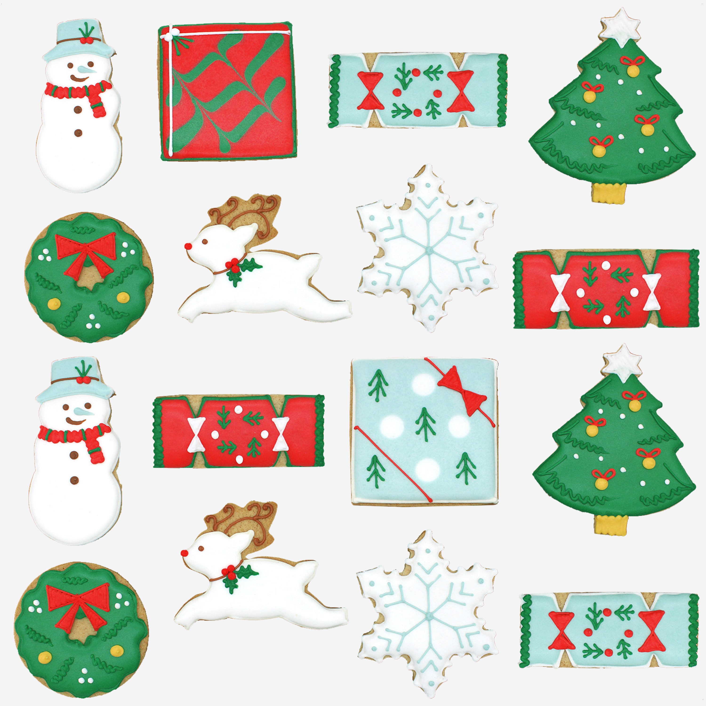 Gingerbread Merry & Bright Luxe Biscuit Tin