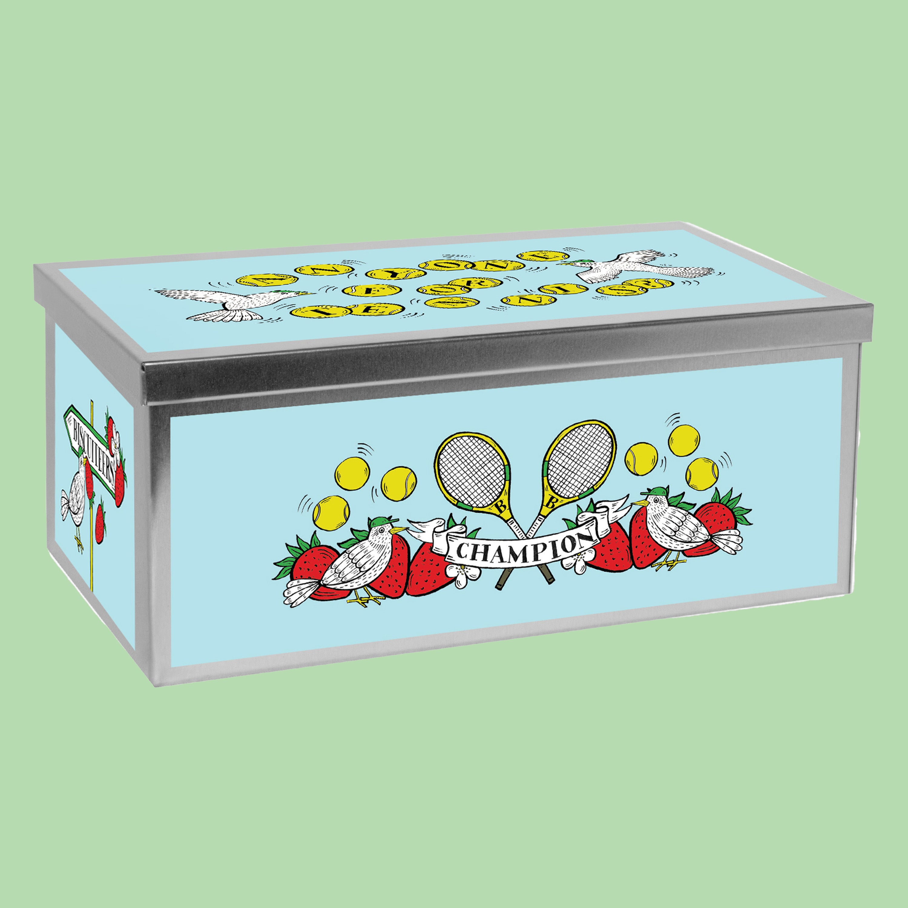 Anyone For Tennis? Biscuit Tin