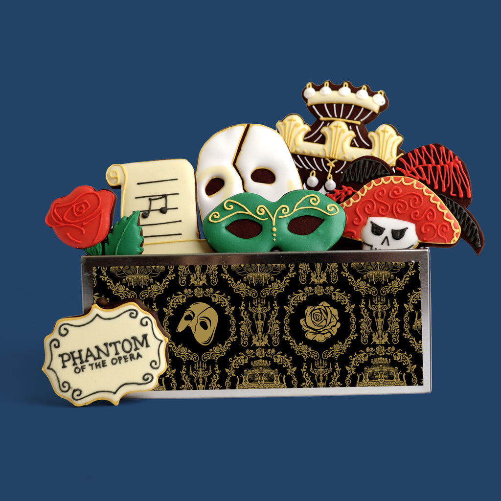 Phantom of the Opera by Biscuiteers Biscuit Tin