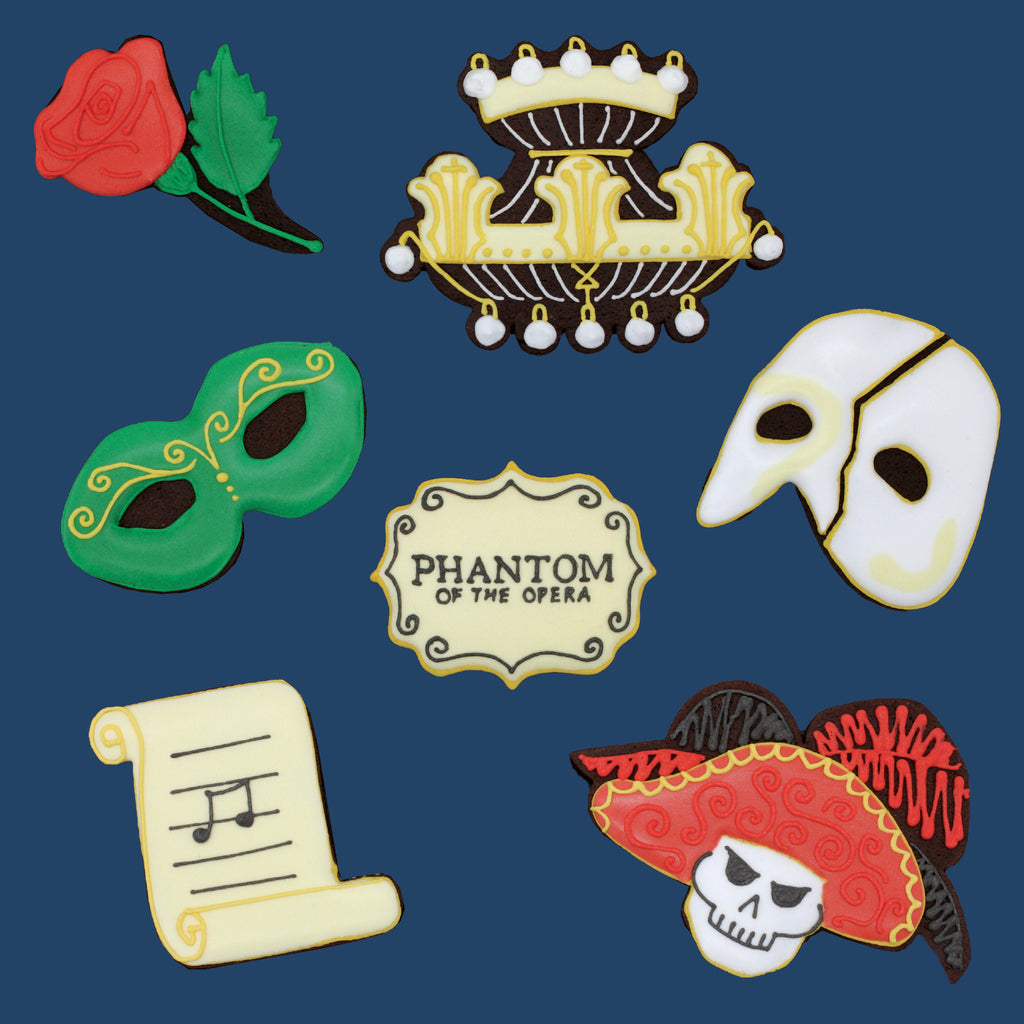 Phantom of the Opera by Biscuiteers Biscuit Tin