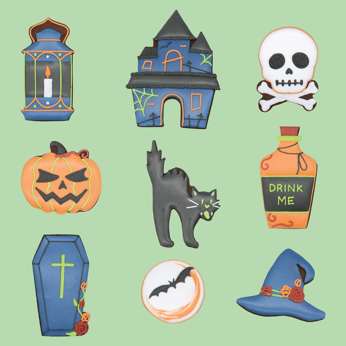 Haunted House Biscuit Tin