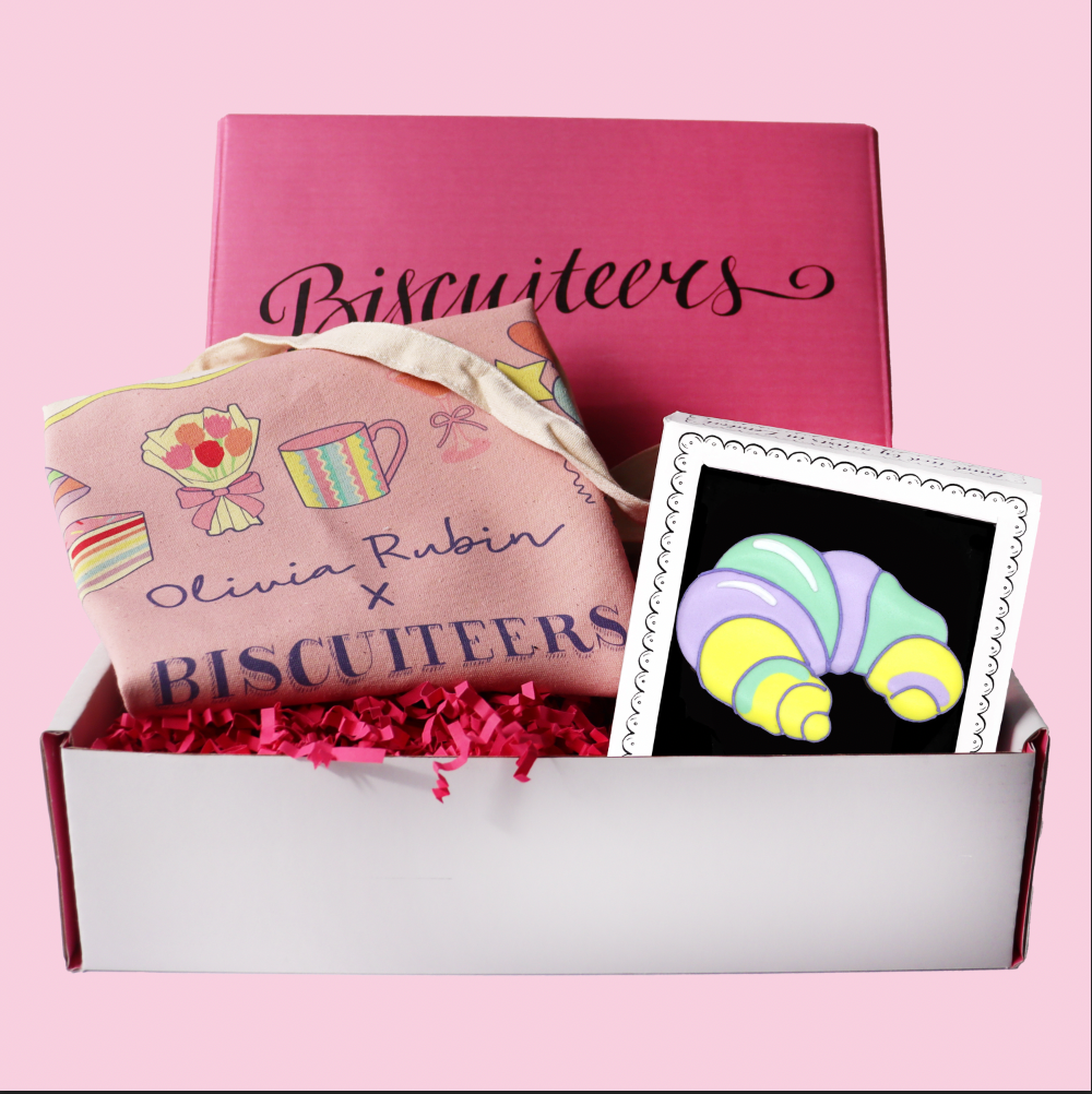 Biscuiteers x Olivia Rubin Mini Gift Box