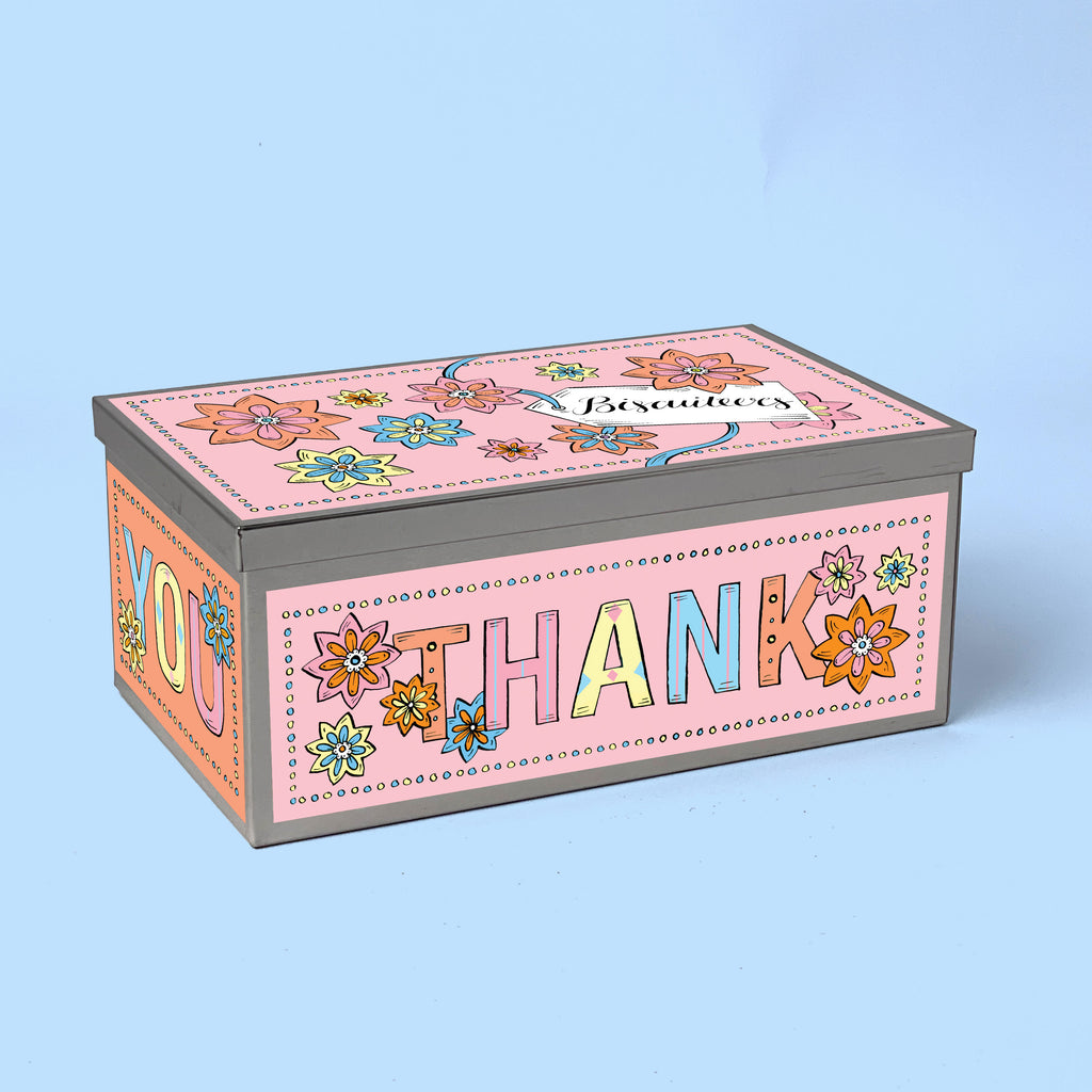 Thank You Luxe Biscuit Tin