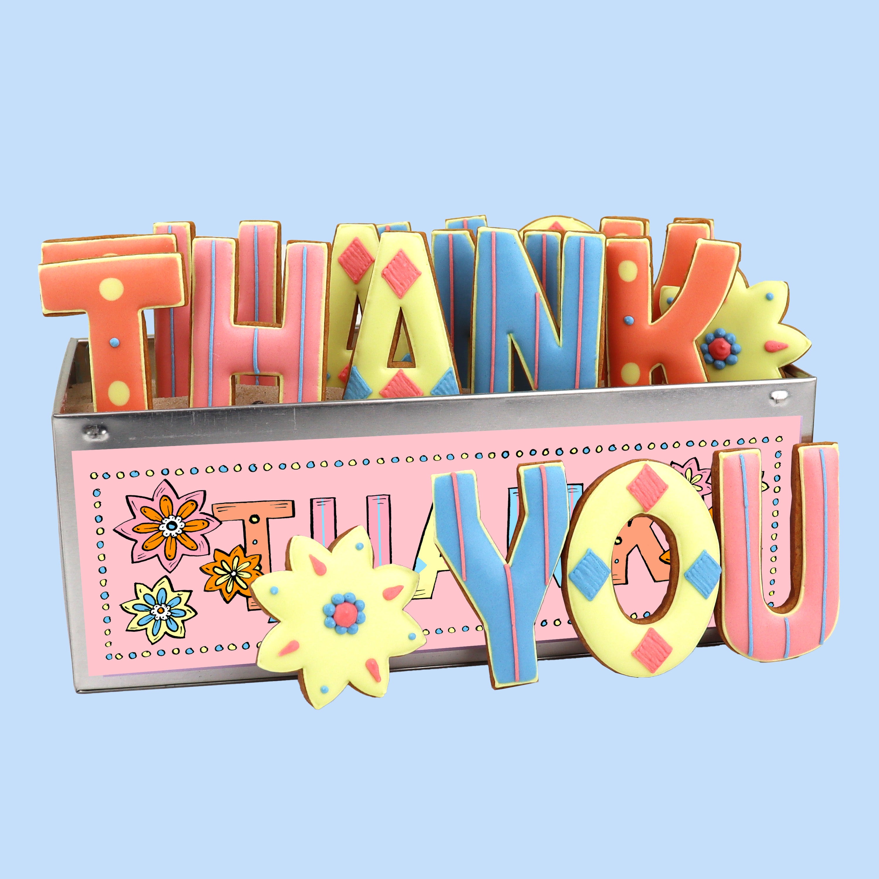 Thank You Luxe Biscuit Tin