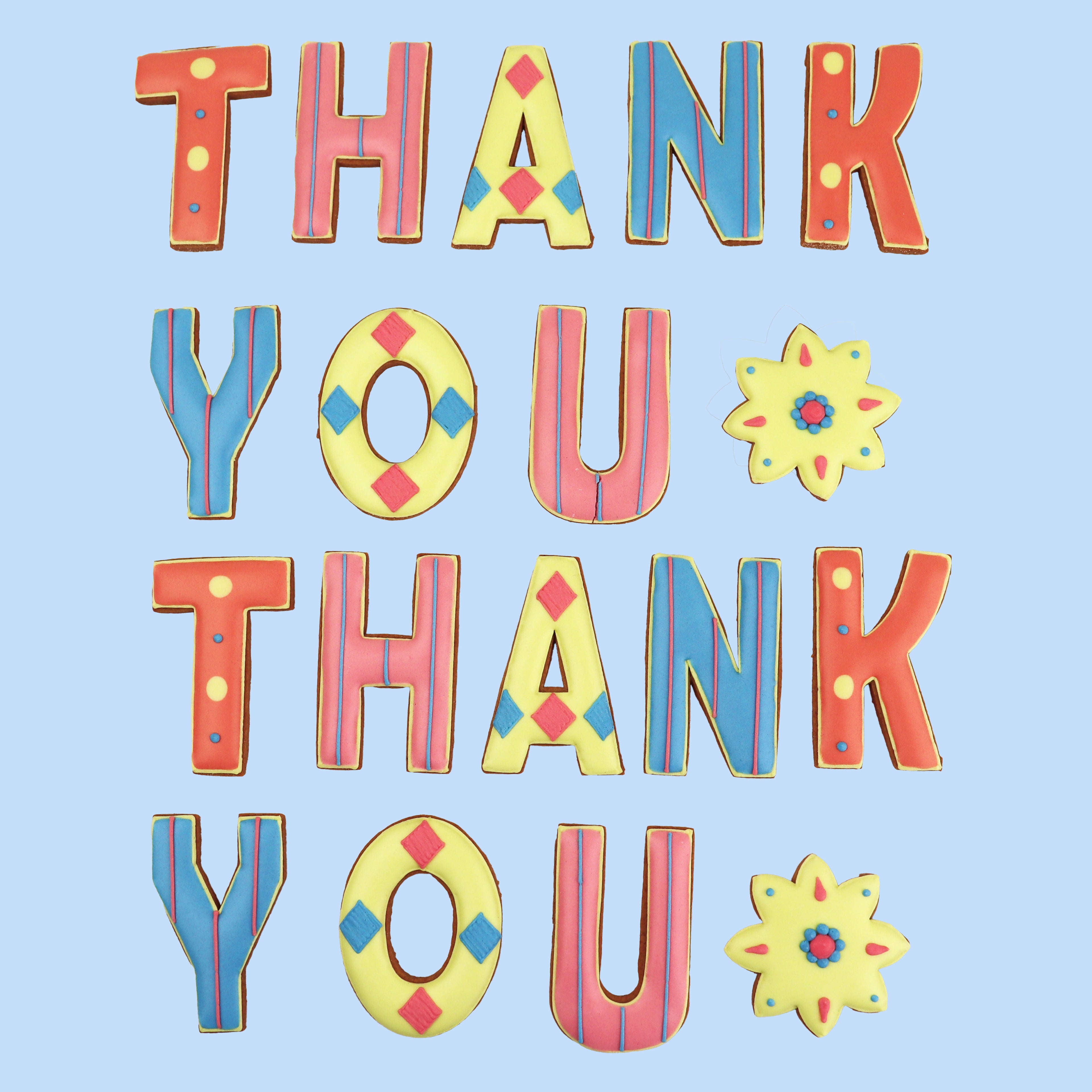 Thank You Luxe Biscuit Tin