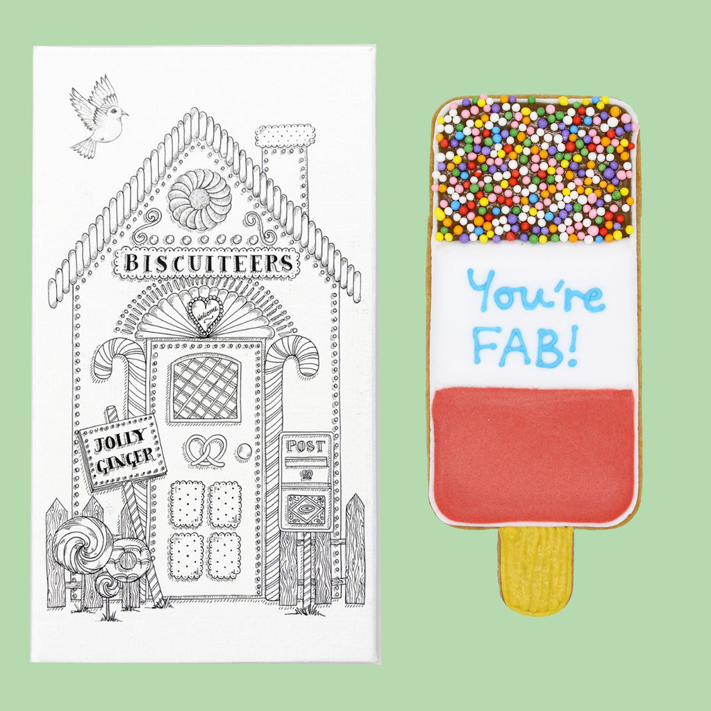 You're Fab Letterbox Biscuit
