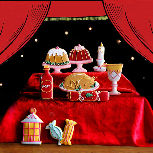 A Christmas Carol at the Old Vic Biscuit Tin - Biscuiteers