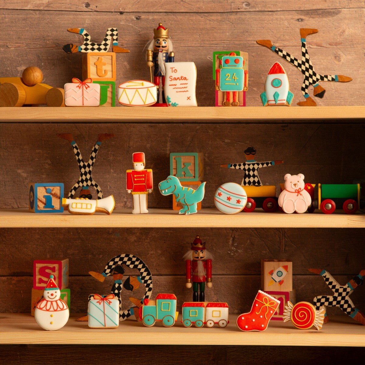 Advent Luxe Biscuit Tin - Biscuiteers