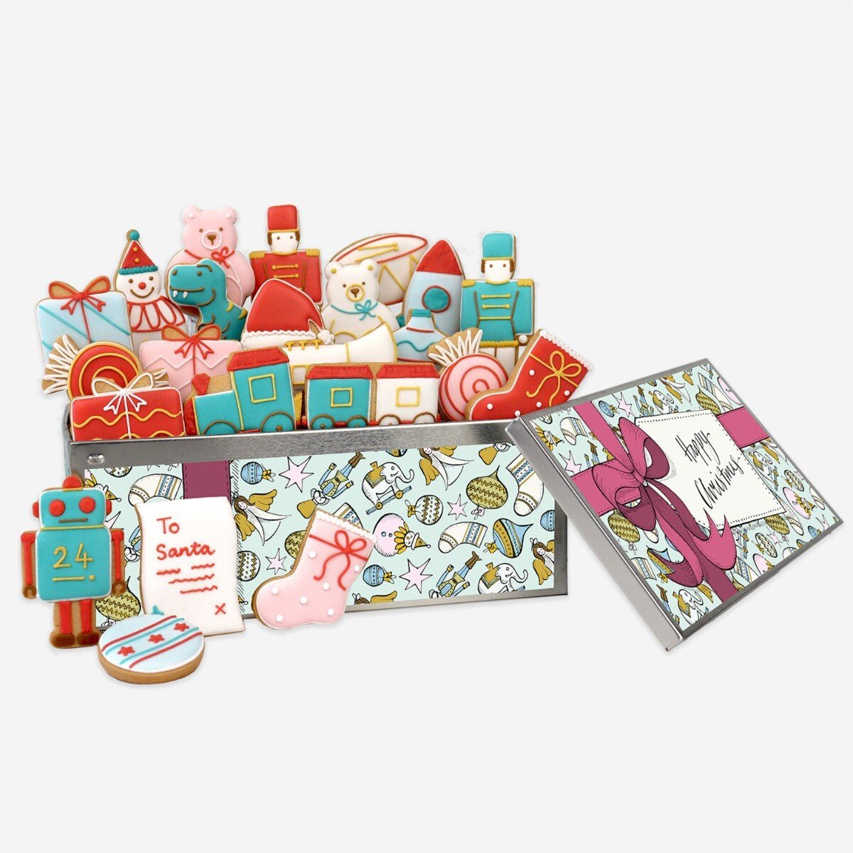 Advent Luxe Biscuit Tin - Biscuiteers