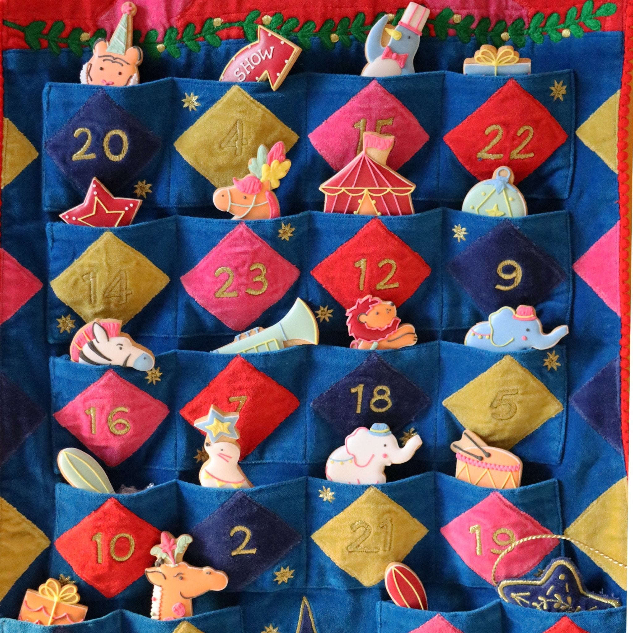 Advent Luxe Biscuit Tin - Biscuiteers