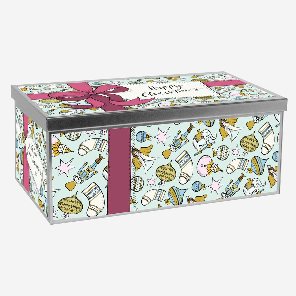 Advent Tin With Limited Edition Advent Calendar - Biscuiteers