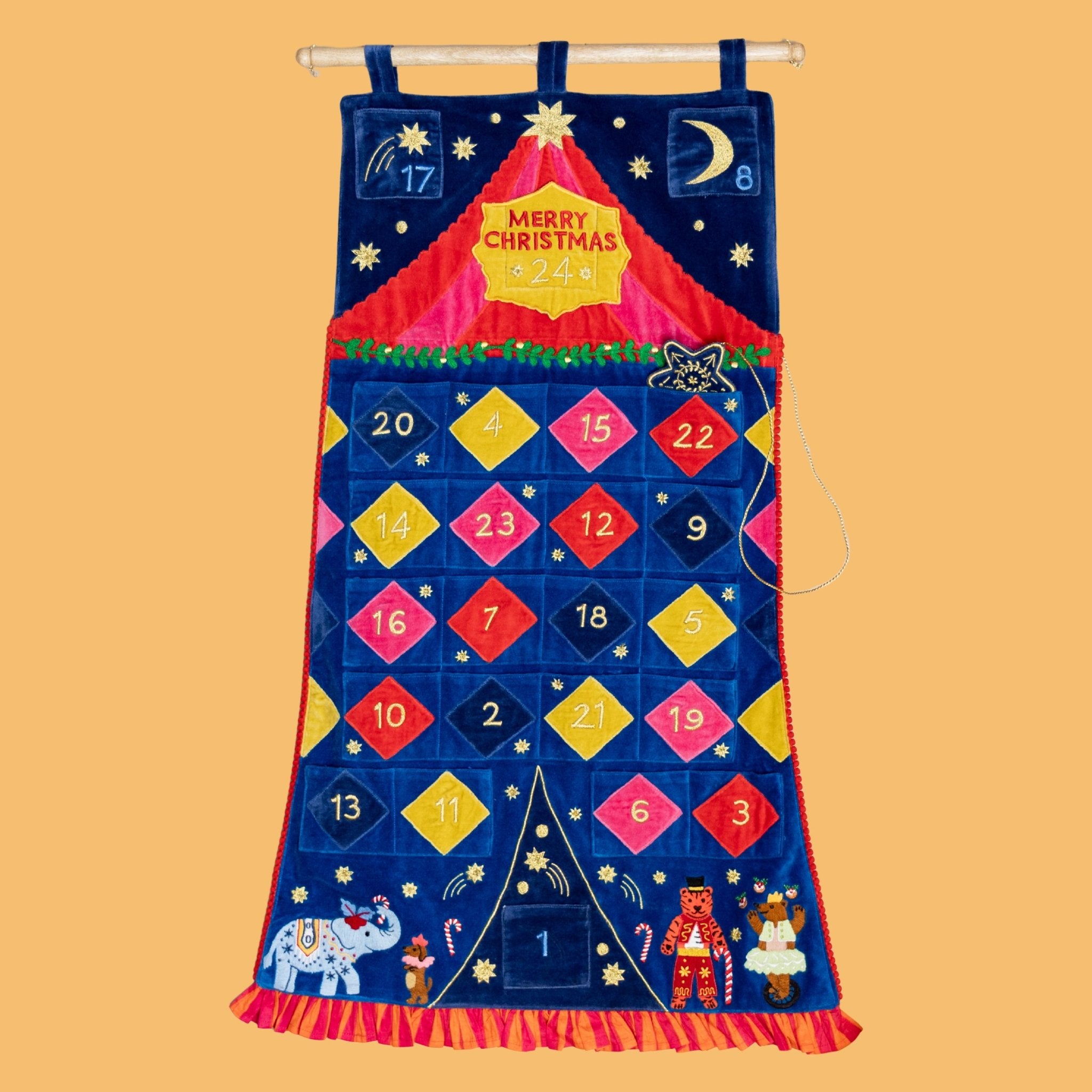 Advent Tin With Limited Edition Advent Calendar - Biscuiteers