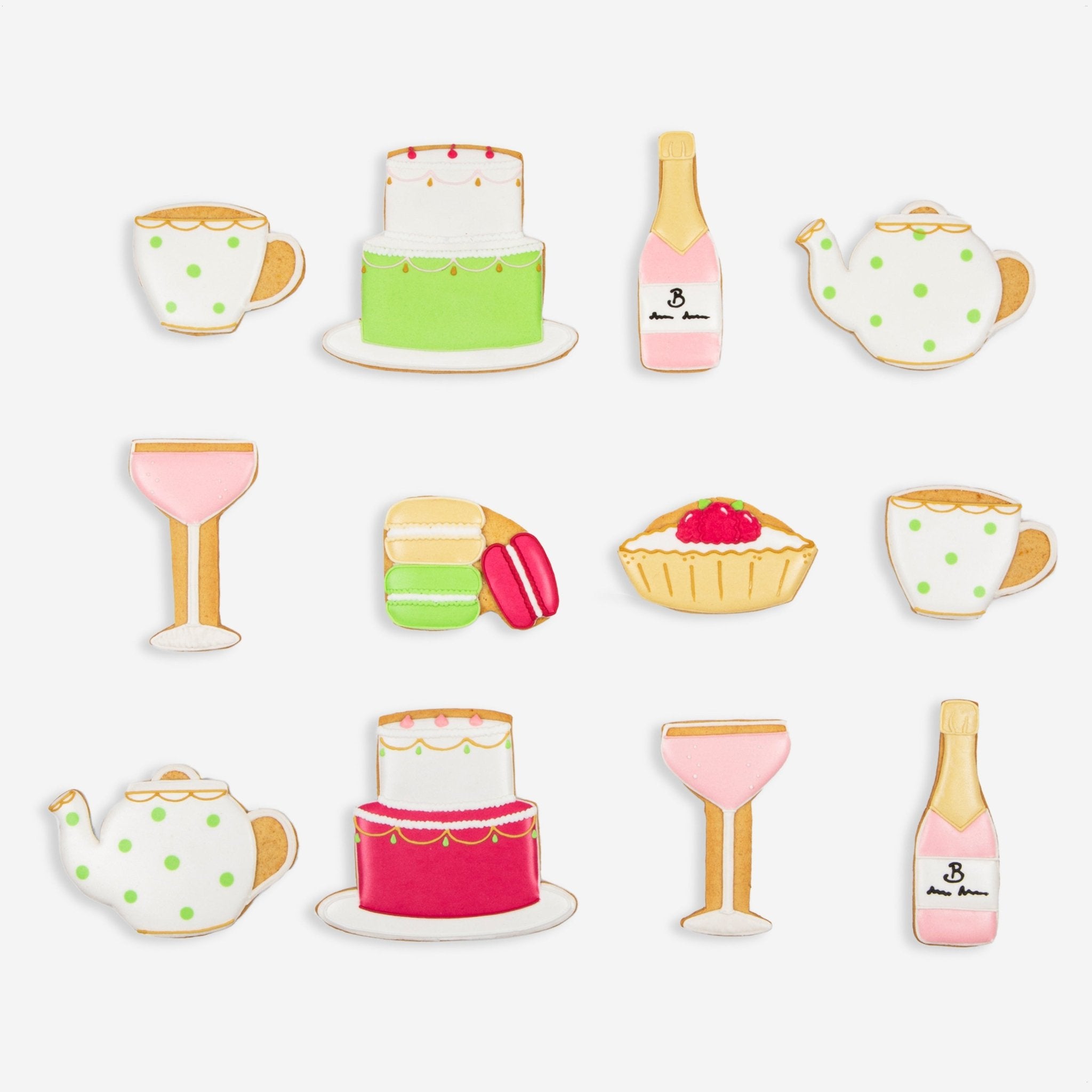 Afternoon Tea Birthday Luxe Tin - Biscuiteers