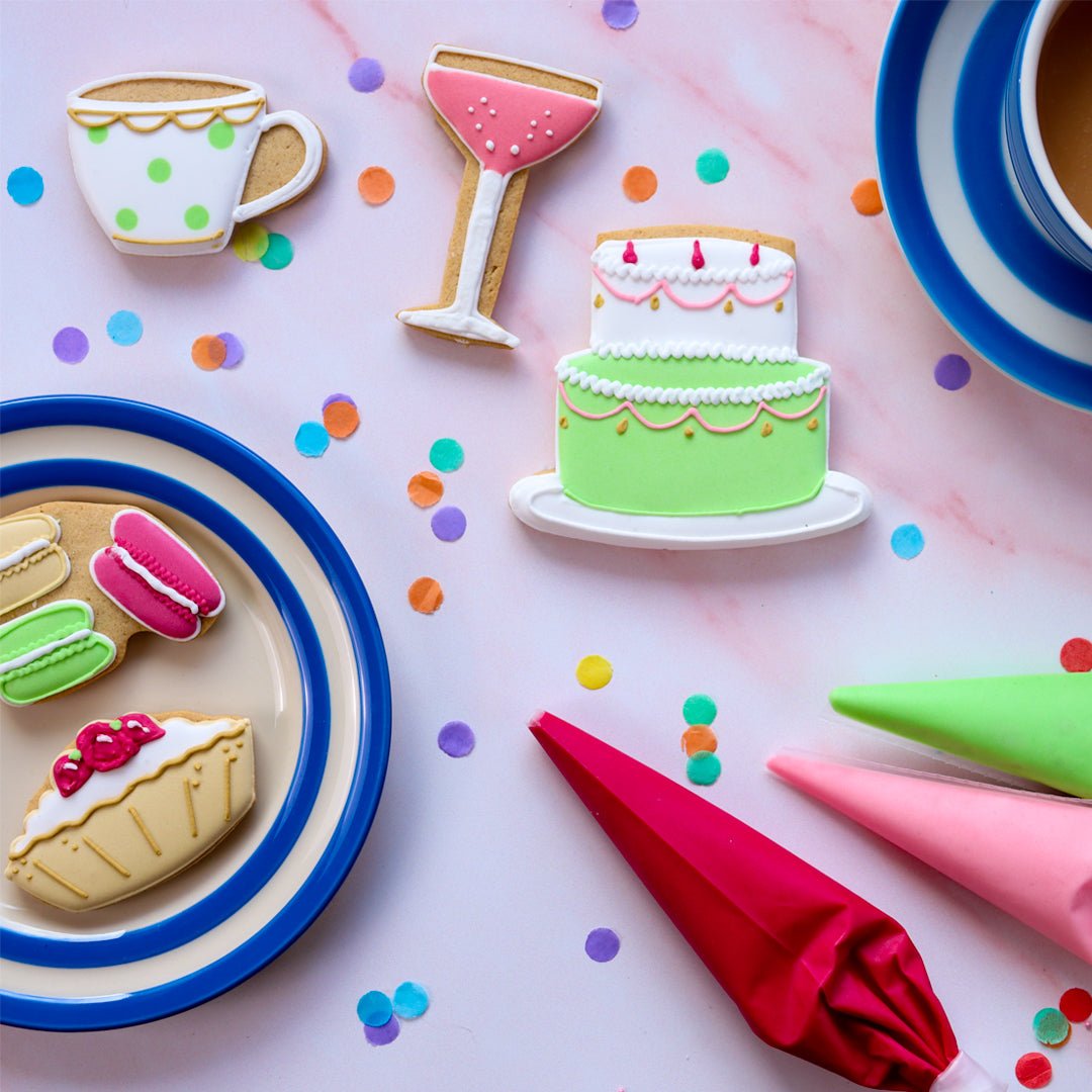 Afternoon Tea Birthday Luxe Tin - Biscuiteers