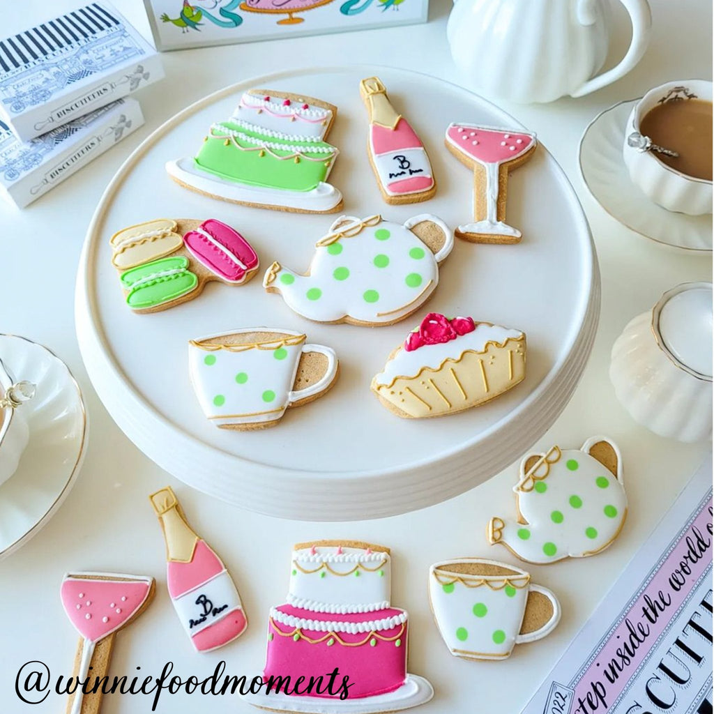 Afternoon Tea Birthday Luxe Tin - Biscuiteers