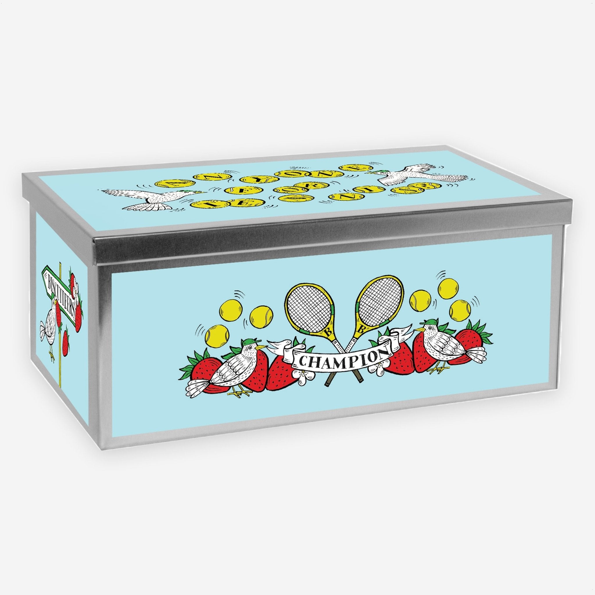 Anyone For Tennis Biscuit Tin - Biscuiteers