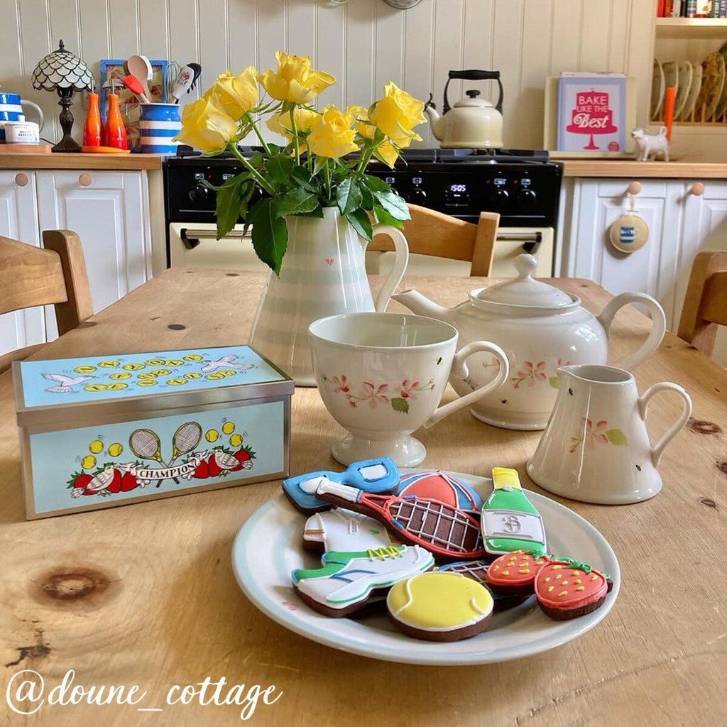 Anyone For Tennis Biscuit Tin - Biscuiteers