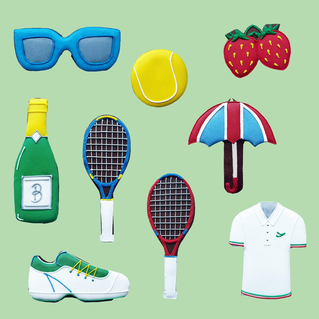 Anyone For Tennis? Biscuit Tin - Biscuiteers