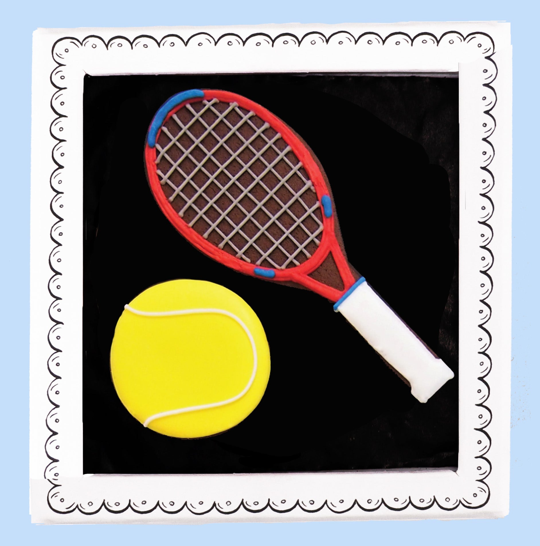 Anyone Tennis Letterbox Biscuits