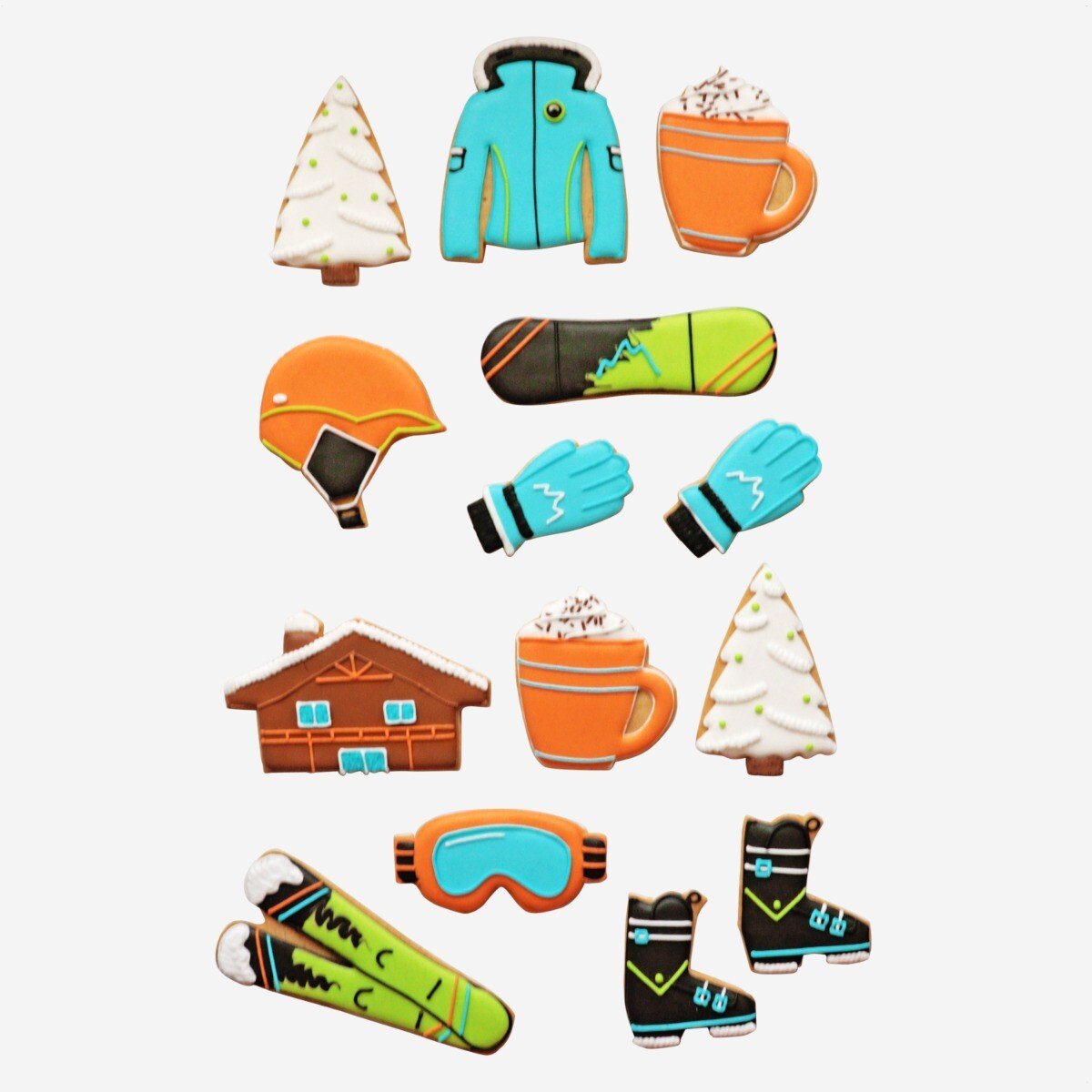 Apres Ski Luxe Biscuit Tin - Biscuiteers