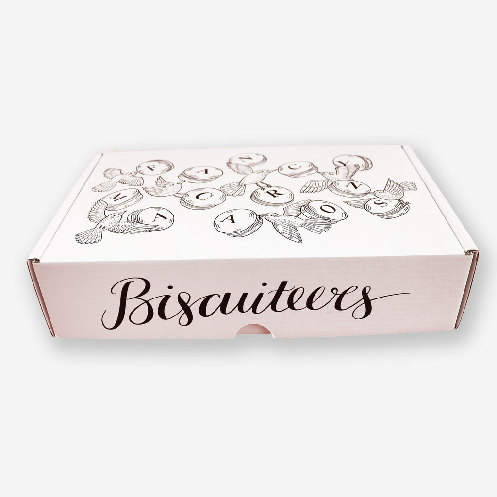 Autumn Macarons Gift Box - Biscuiteers