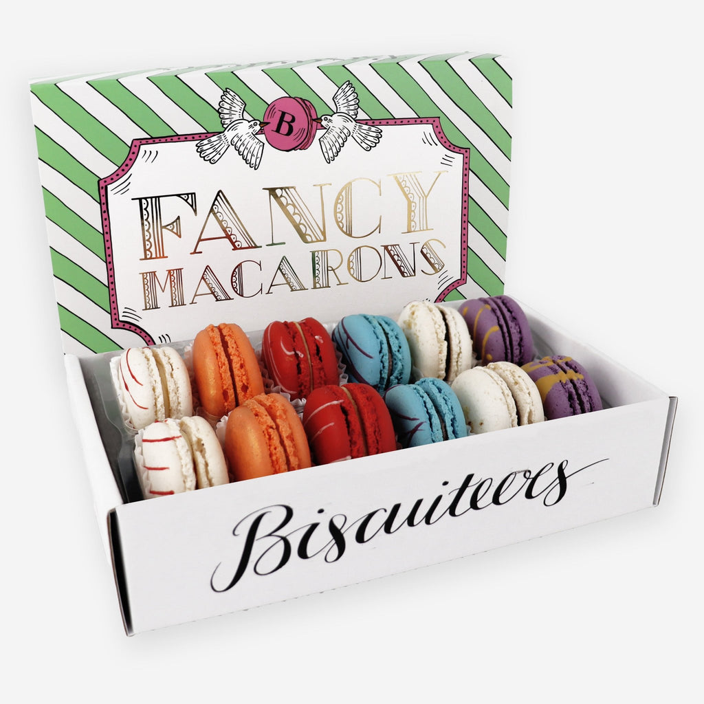 Autumn Macarons Gift Box - Biscuiteers