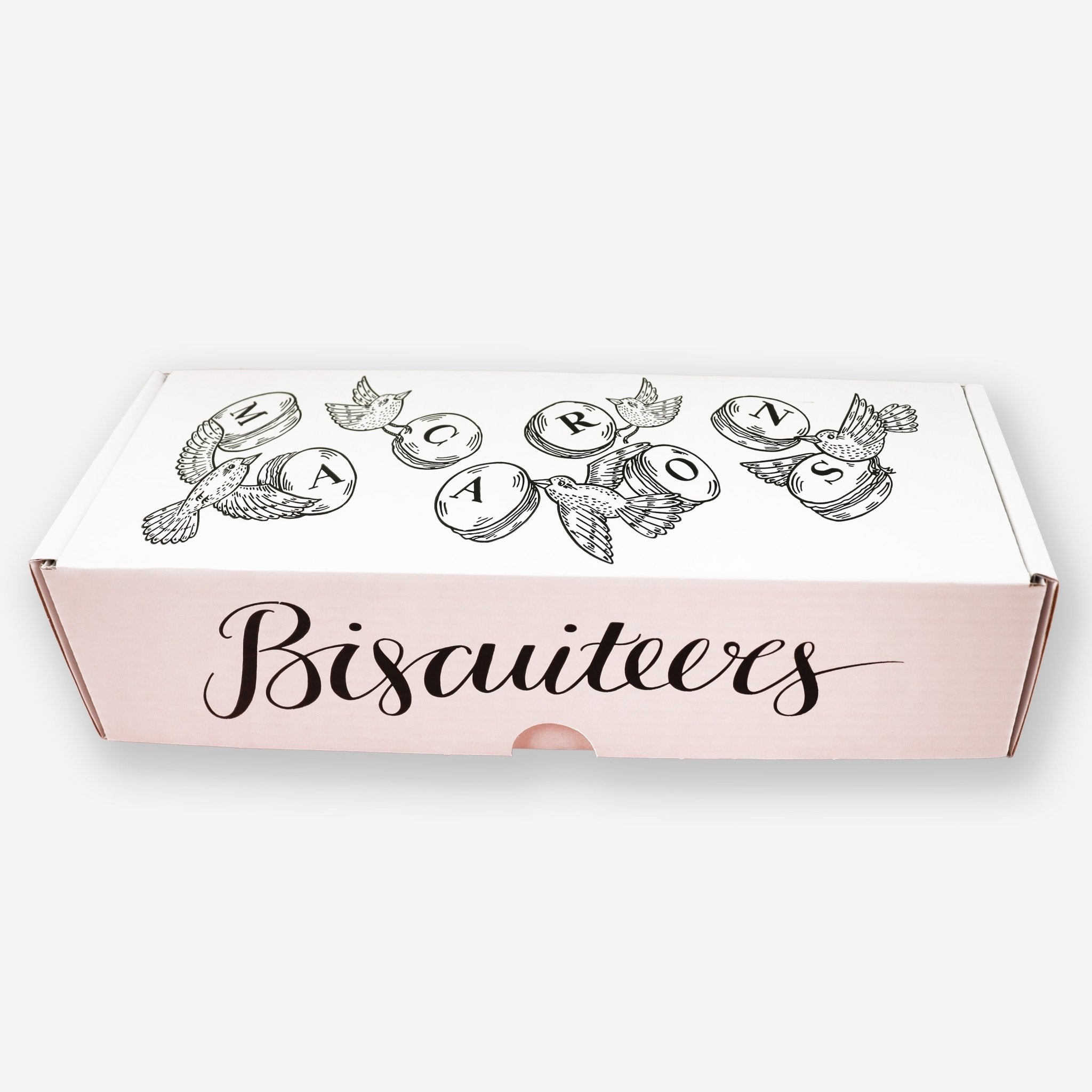Autumn Macarons Mini Gift Box - Biscuiteers