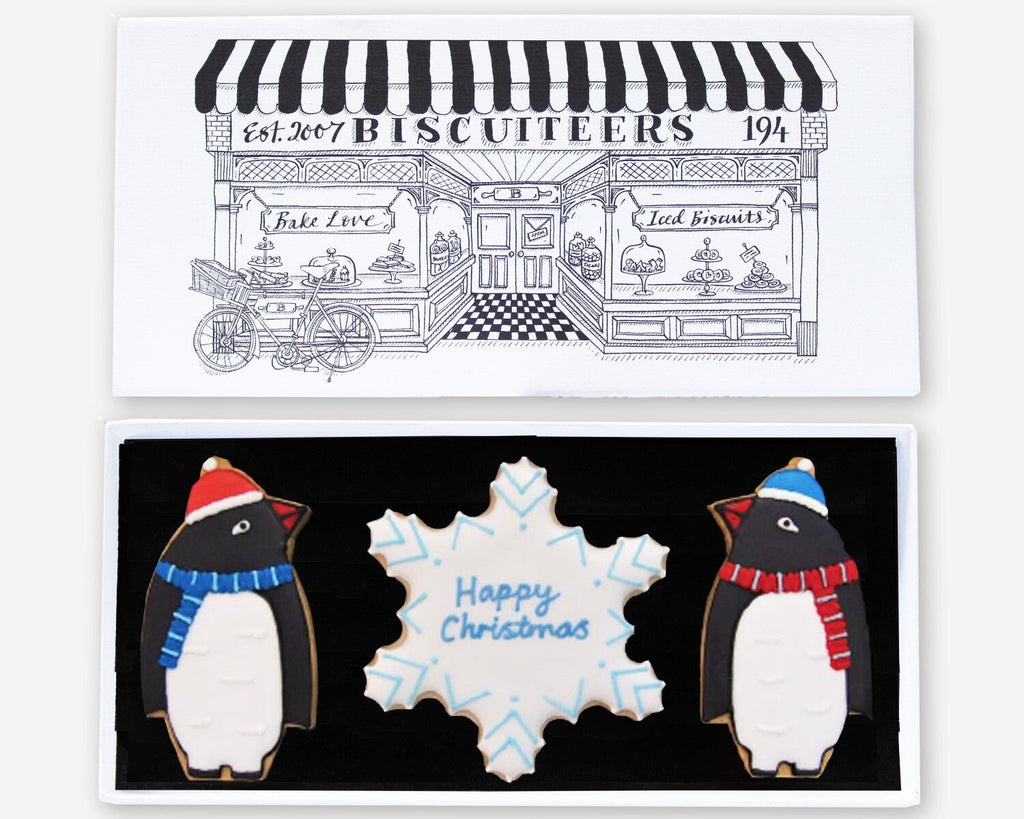 Baby It's Cold Outside Tea Gift Box - Biscuiteers