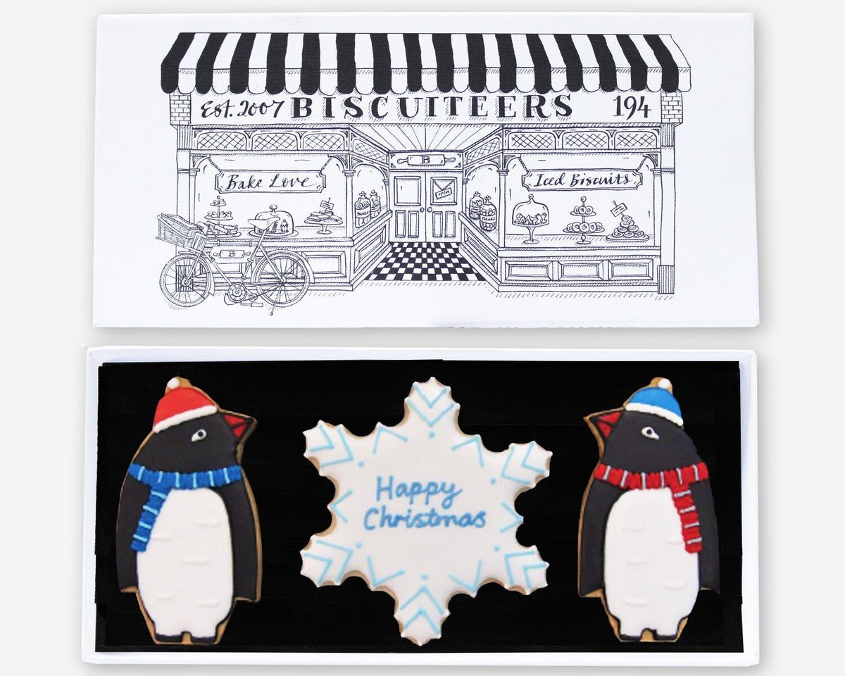 Baby It's Cold Outside Tea Gift Box - Biscuiteers