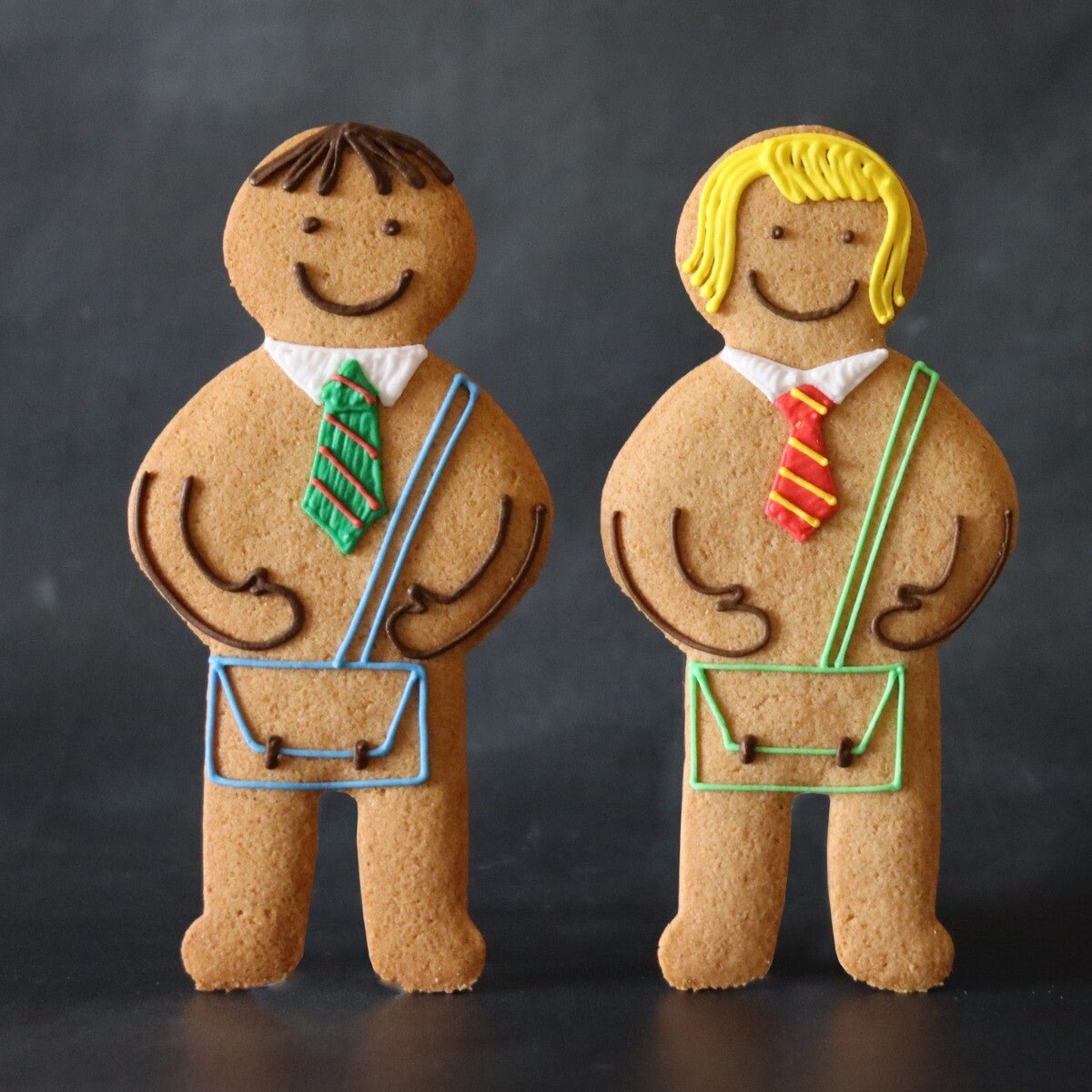 Back To School Boy Jolly Ginger - Biscuiteers