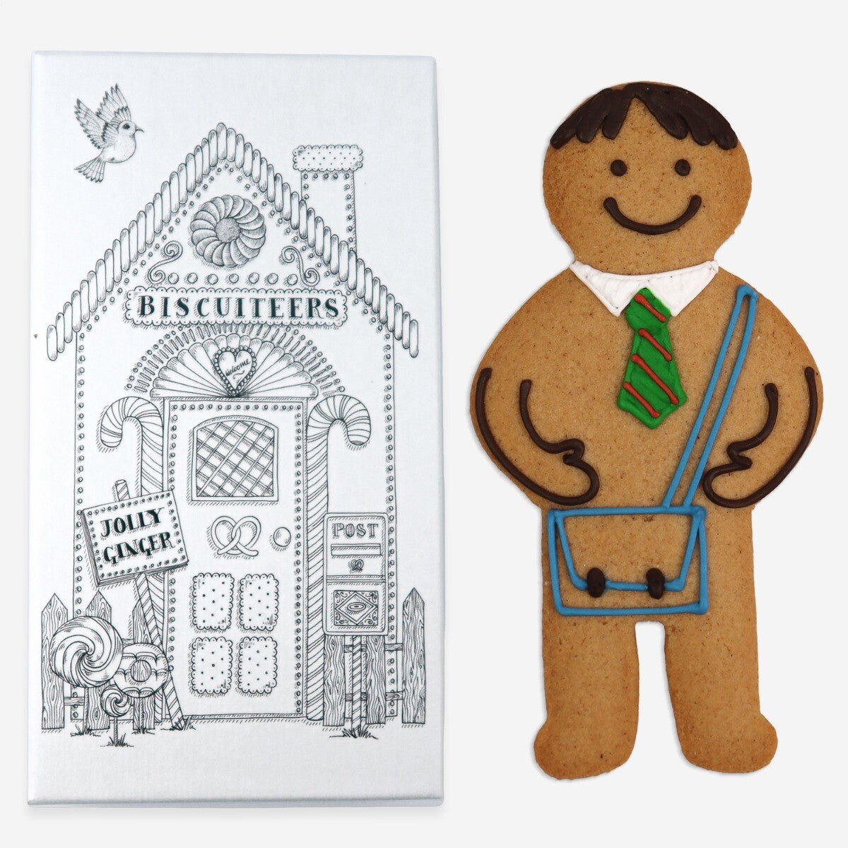 Back To School Boy Jolly Ginger - Biscuiteers
