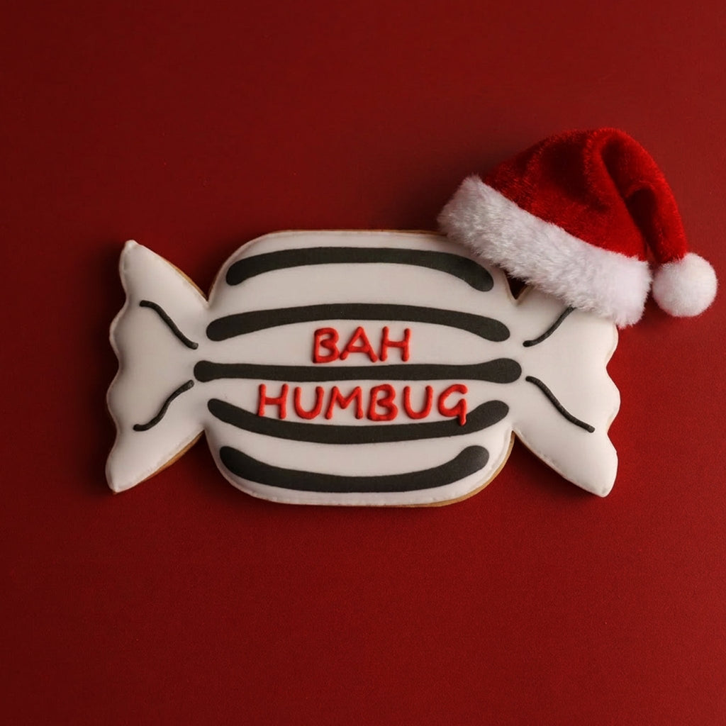 Bah Humbug! Letterbox Biscuit - Biscuiteers
