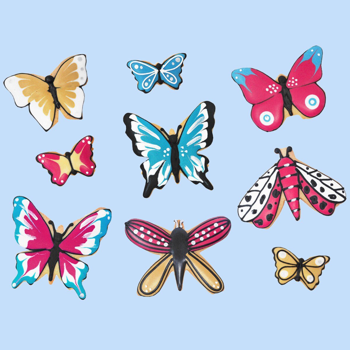Beautiful Butterflies - Biscuiteers